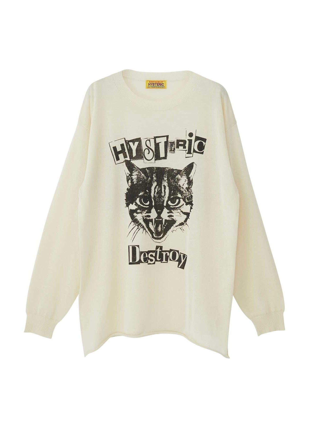 HYSTERIC GLAMOUR サイケデリック柄 ホルターネック トップス HYSロゴ手編 ホルターネック|HYSTERIC GLAMOUR WOMEN | HYSTERIC