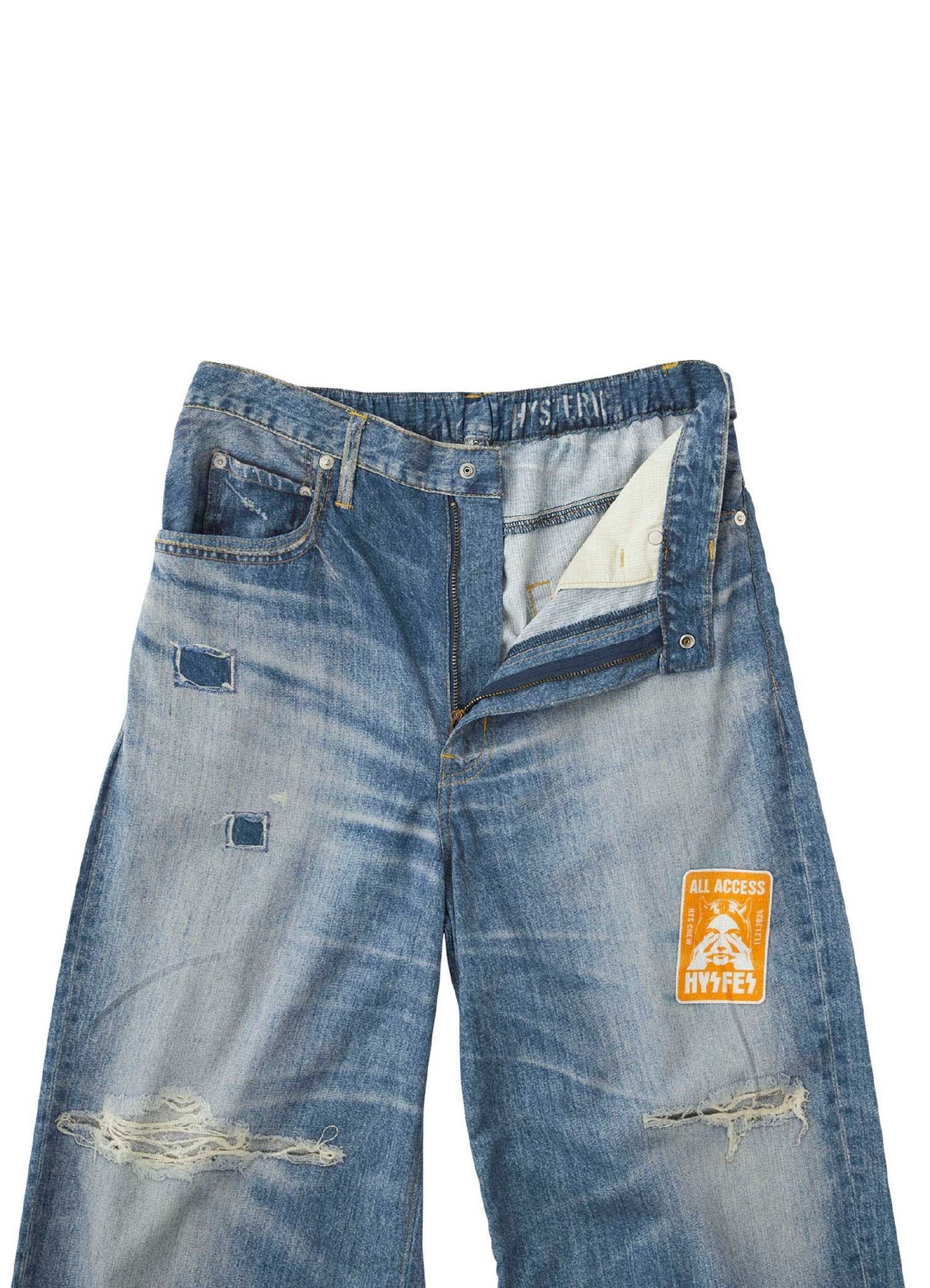 [11 Apr 12:00 JST release]HYS FES PASS Denim Print Pants_4