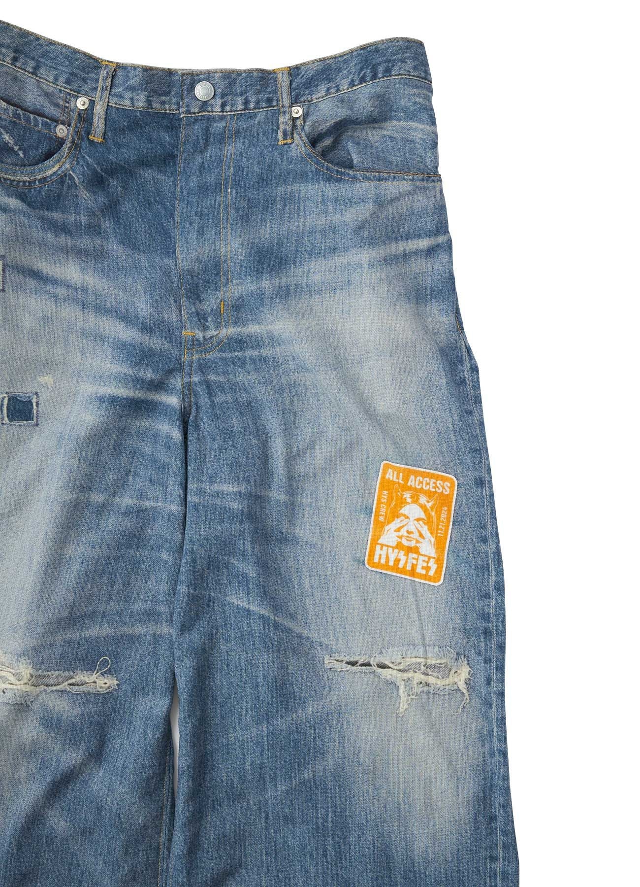 [11 Apr 12:00 JST release]HYS FES PASS Denim Print Pants_5
