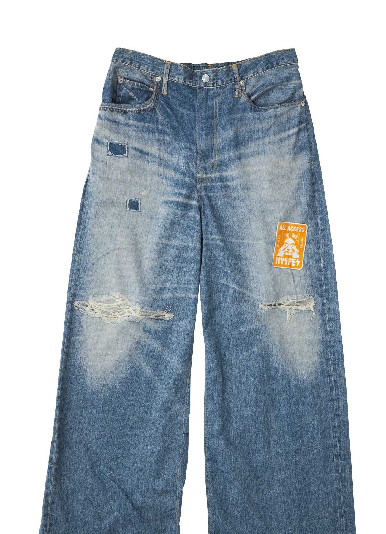 [11 Apr 12:00 JST release]HYS FES PASS Denim Print Pants_6