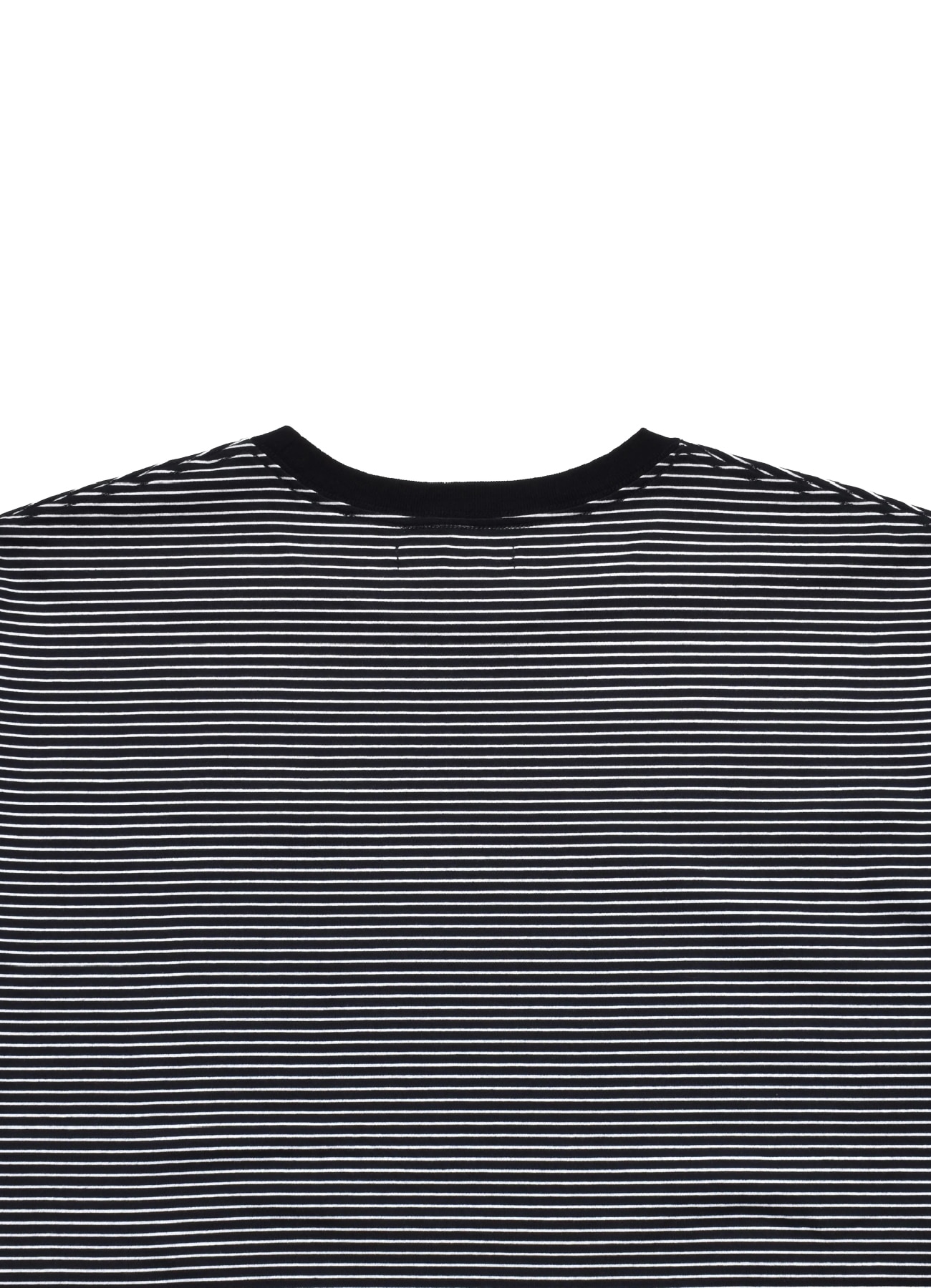 [23 May 12:00 JST release]Micro Border Loose Crewneck T-shirt_4