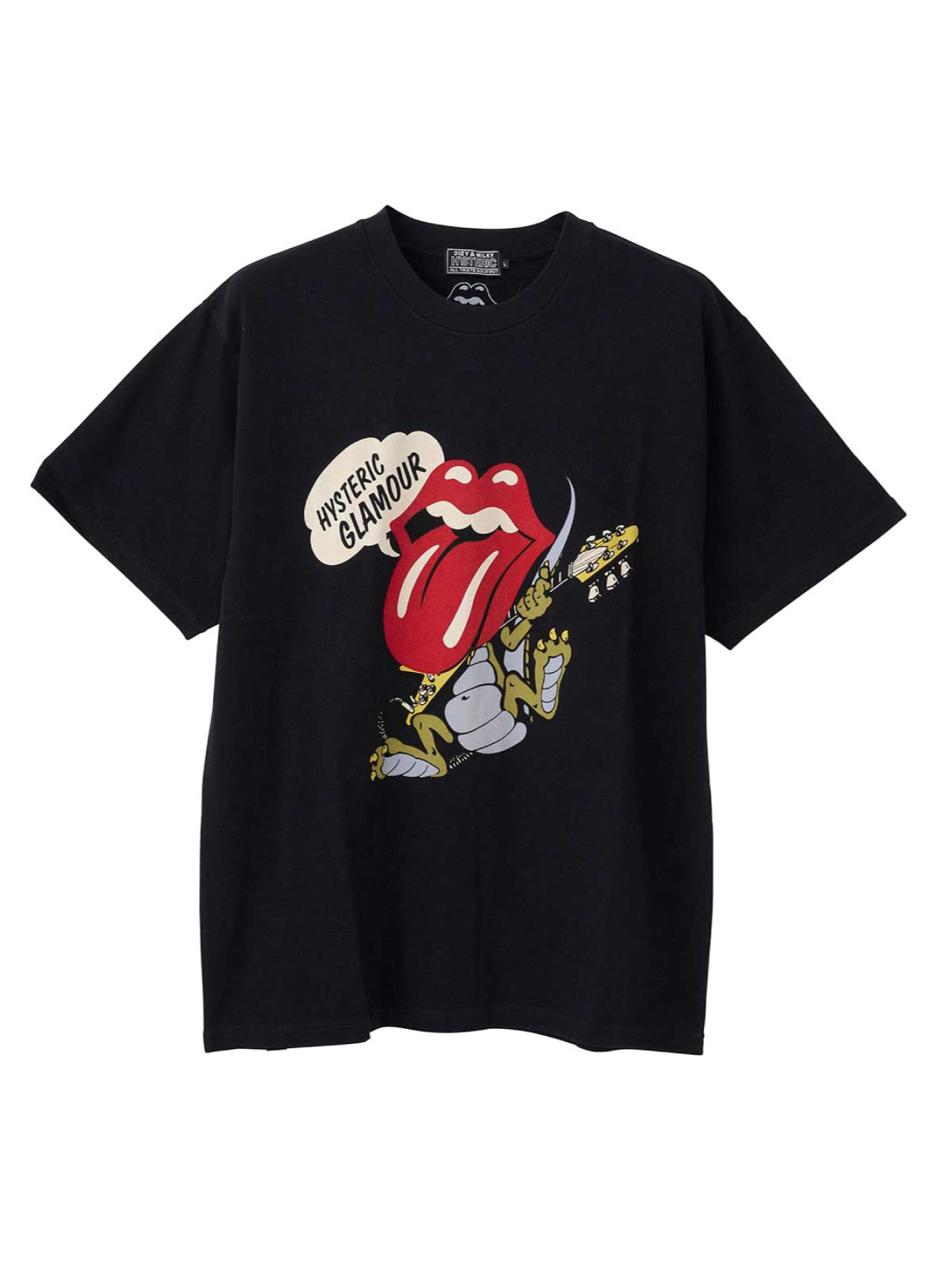 THE ROLLING STONES/TOUNGE DINOSAUR T-SHIRT