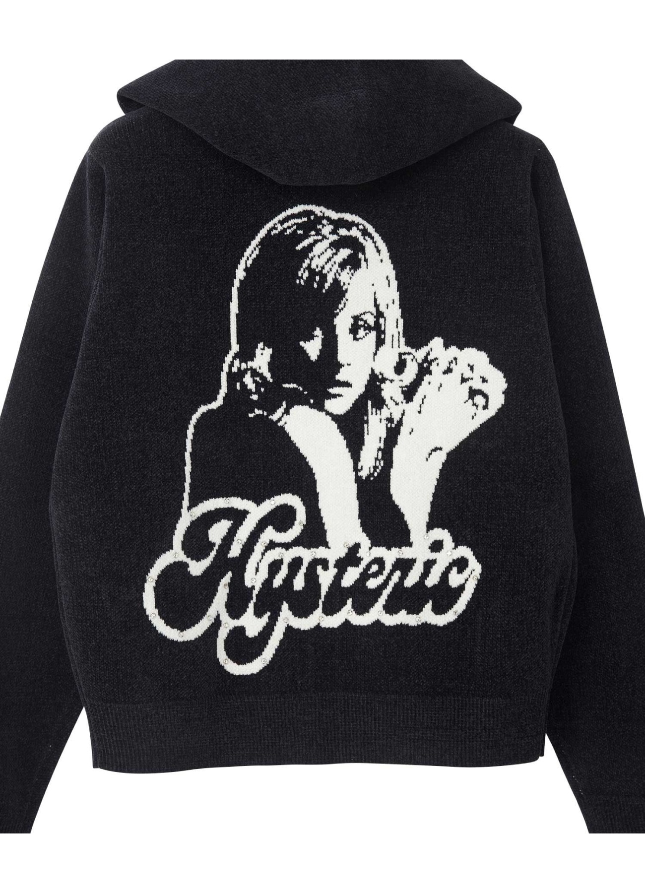 HYSTERIC GIRL KNITTED HOODIE_4