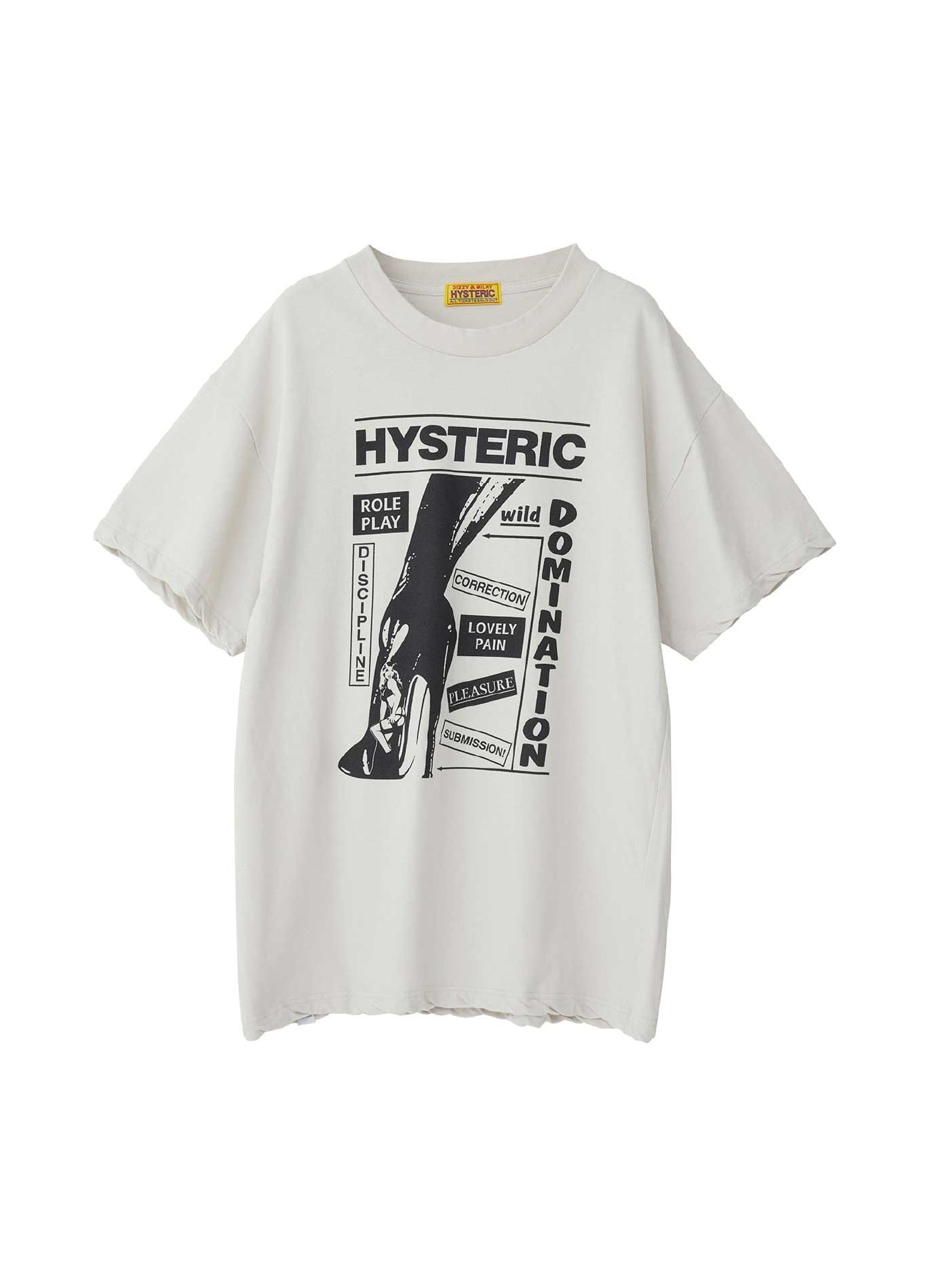 HYS DOMINATRIX BOOT Oversized T-shirt_1