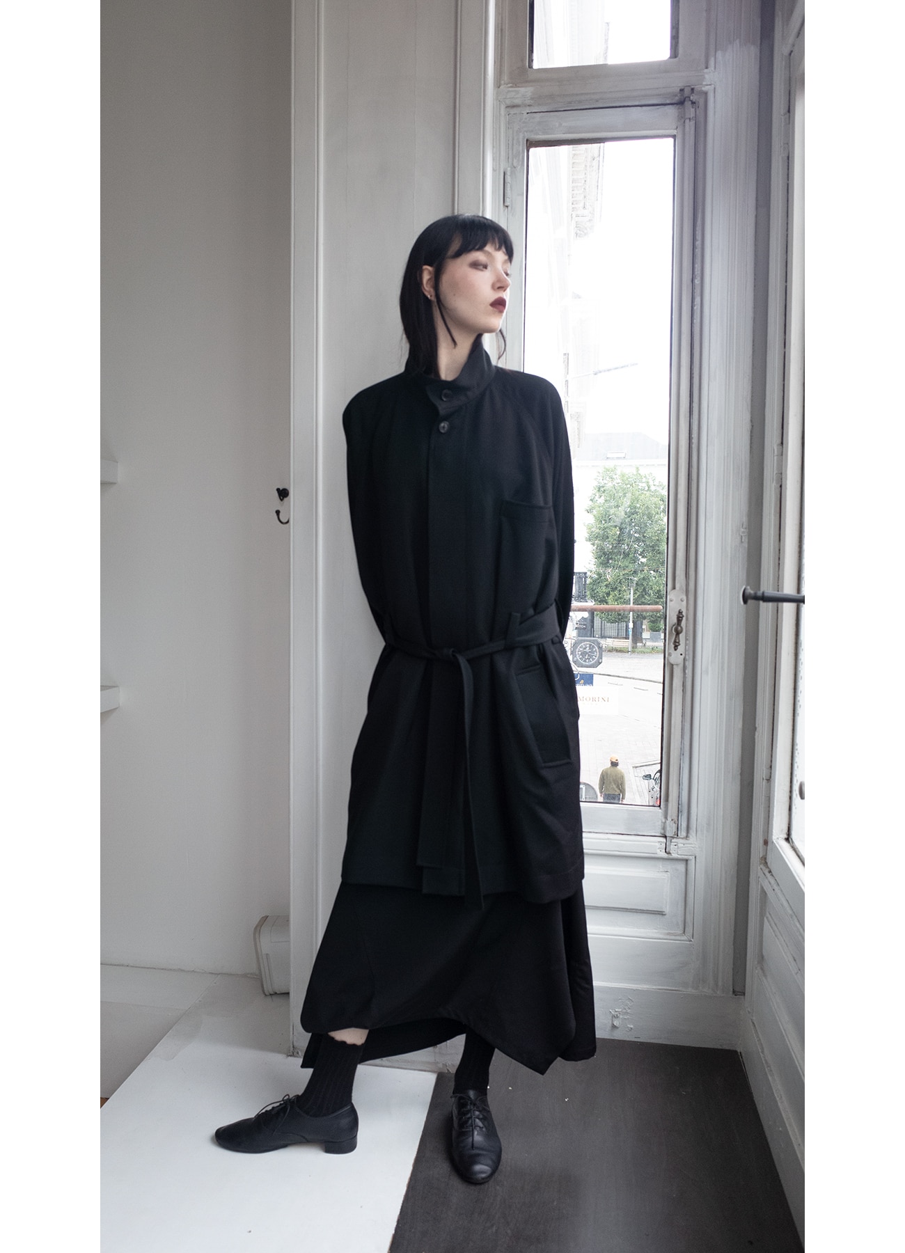 WILDSIDE × Kie Einzelganger Wool Gabardine Coat