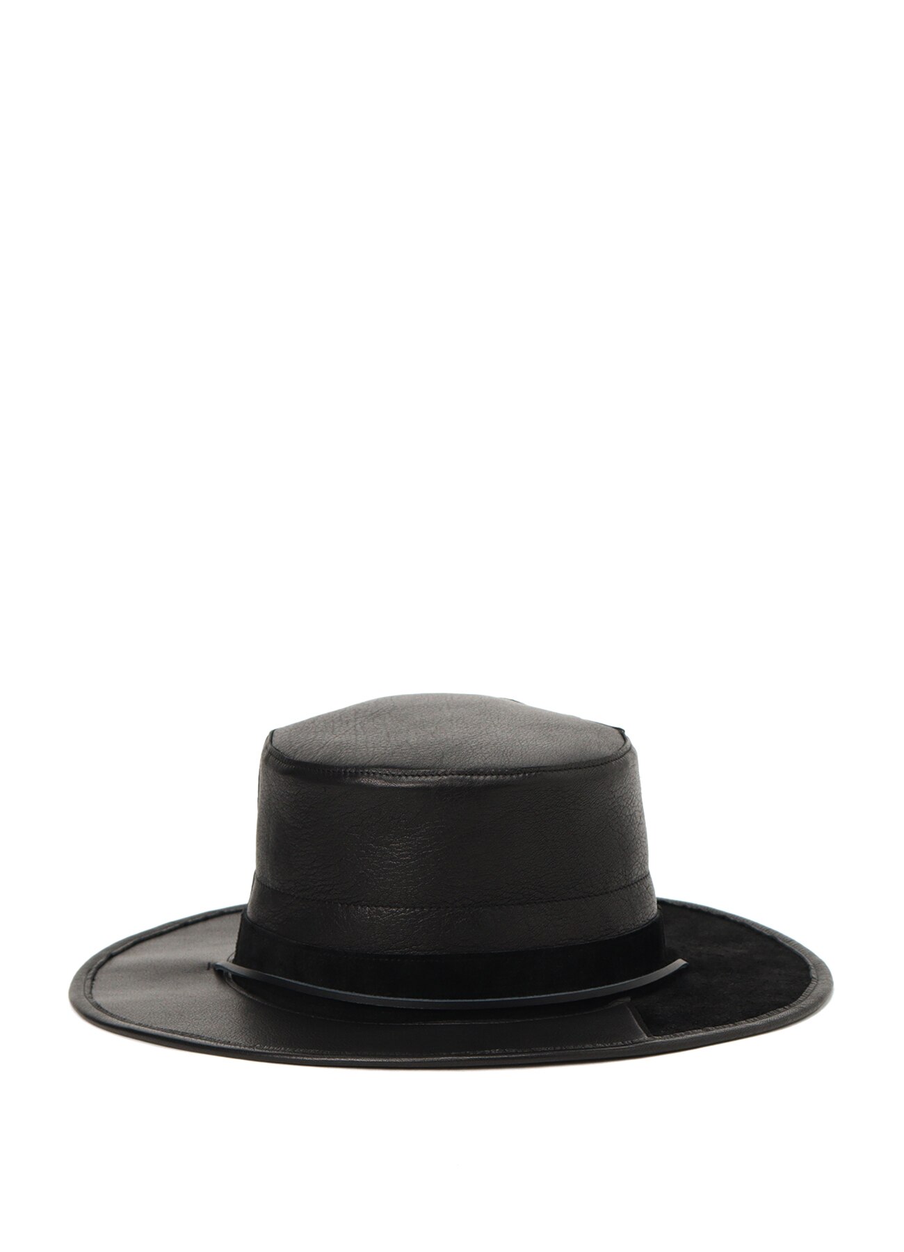 【公式】 Cow ISHiKAWA TETSUYA × WILDSIDE Leather BLACK SIZE Hat(FREE Tシャツ(半袖+袖なし)