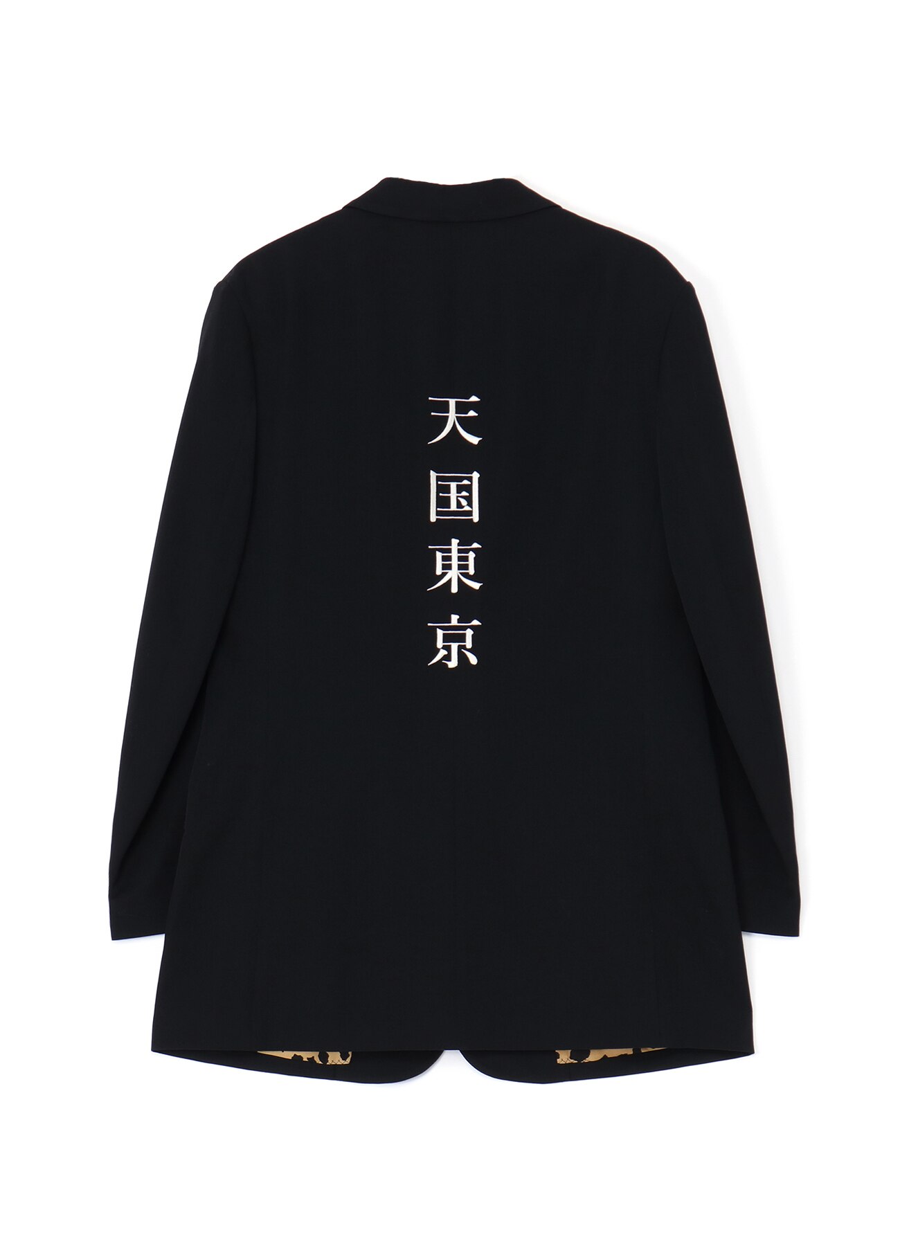WILDSIDE x WACKO MARIA TENGOKU TOKYO Wool Gabardine Jacket(M BLACK 