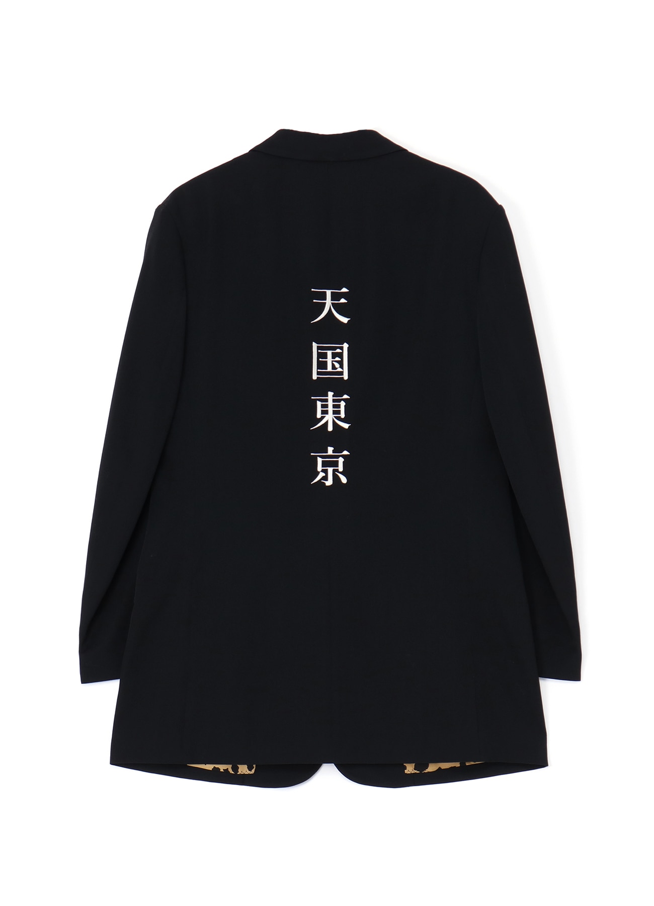 WILDSIDE x WACKO MARIA TENGOKU TOKYO Wool Gabardine Jacket(M BLACK