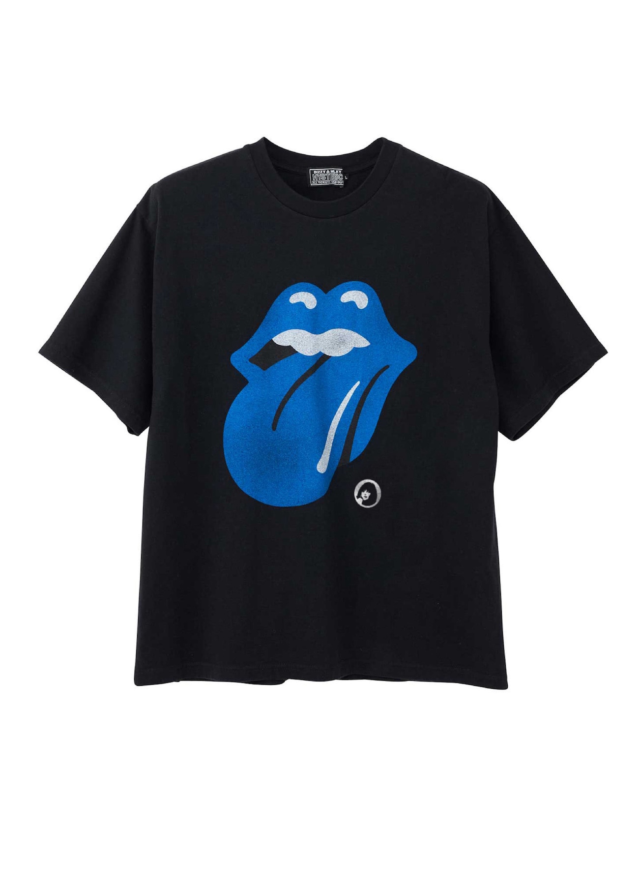 RS/CIRCLE HEAD & BLUE TONGUE T-shirt