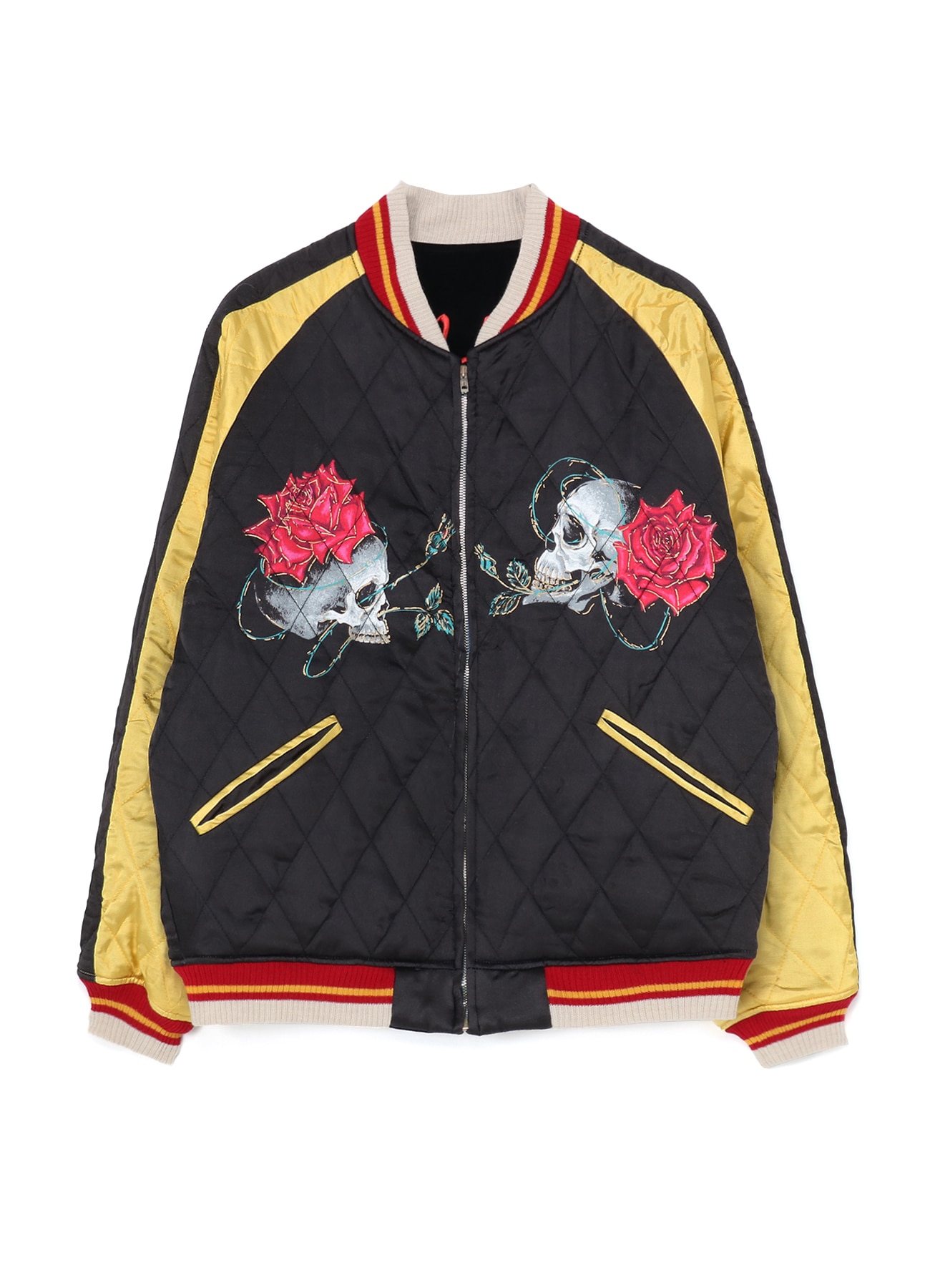 WILDSIDE xSAINT Mxxxxxxxx SOUVENIR SKULL JKT(S Black): (c)SAINT