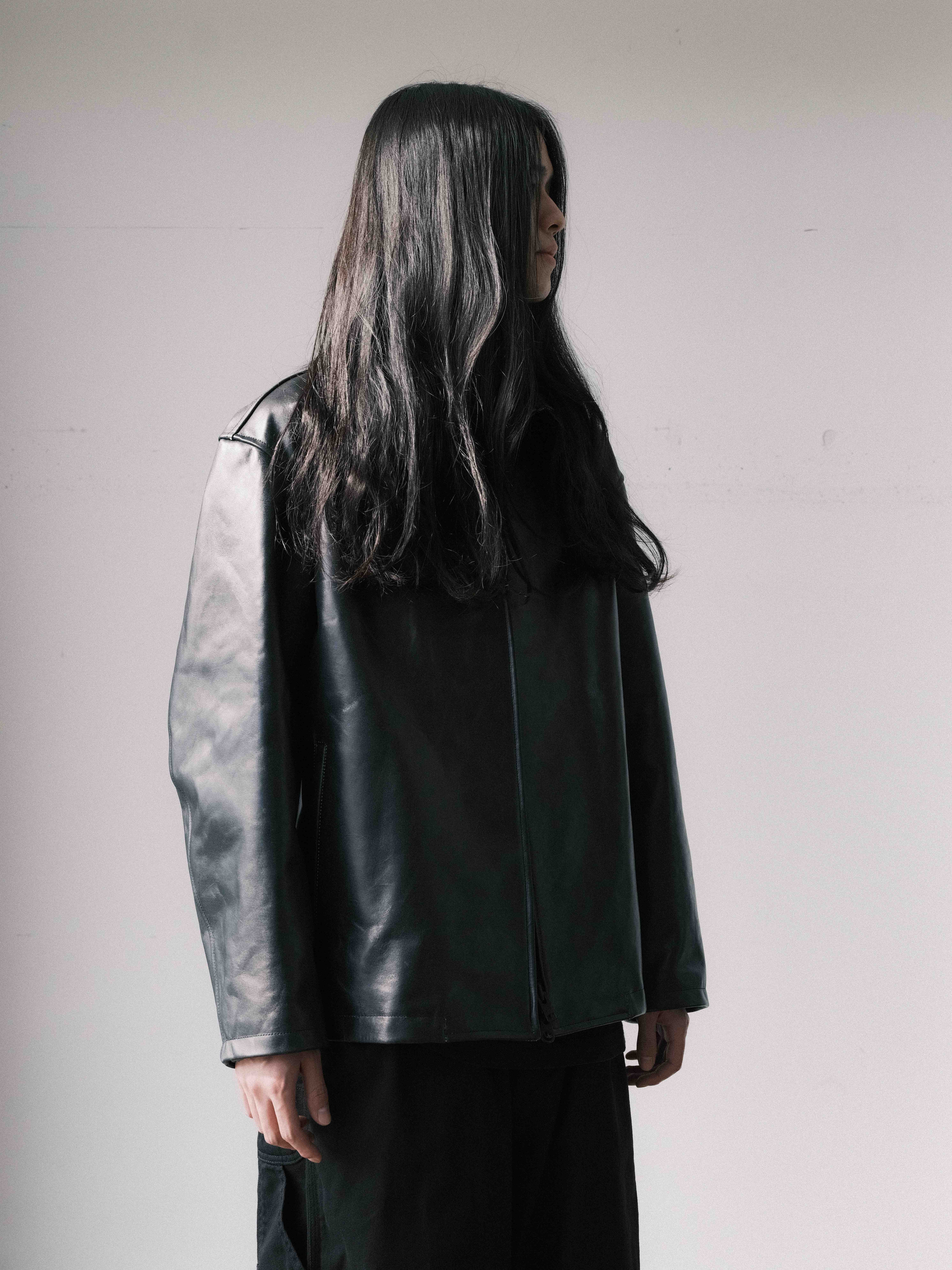 11/8 12:00 Pre-order] WILDSIDE × Kie Einzelganger Leather Jacket(M