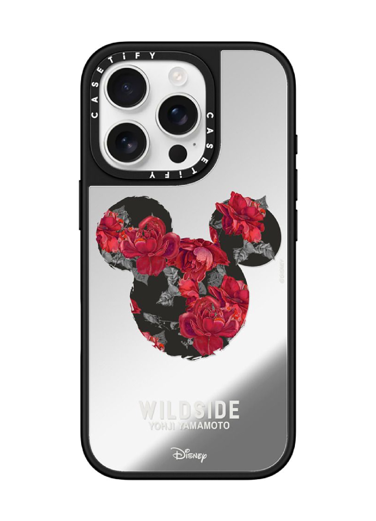 [10 Apr 17:00 JST release] WILDSIDE｜CASETiFY：Disney Special Edition Mickey Mouse & Rose Case (MagSafe Mirror)