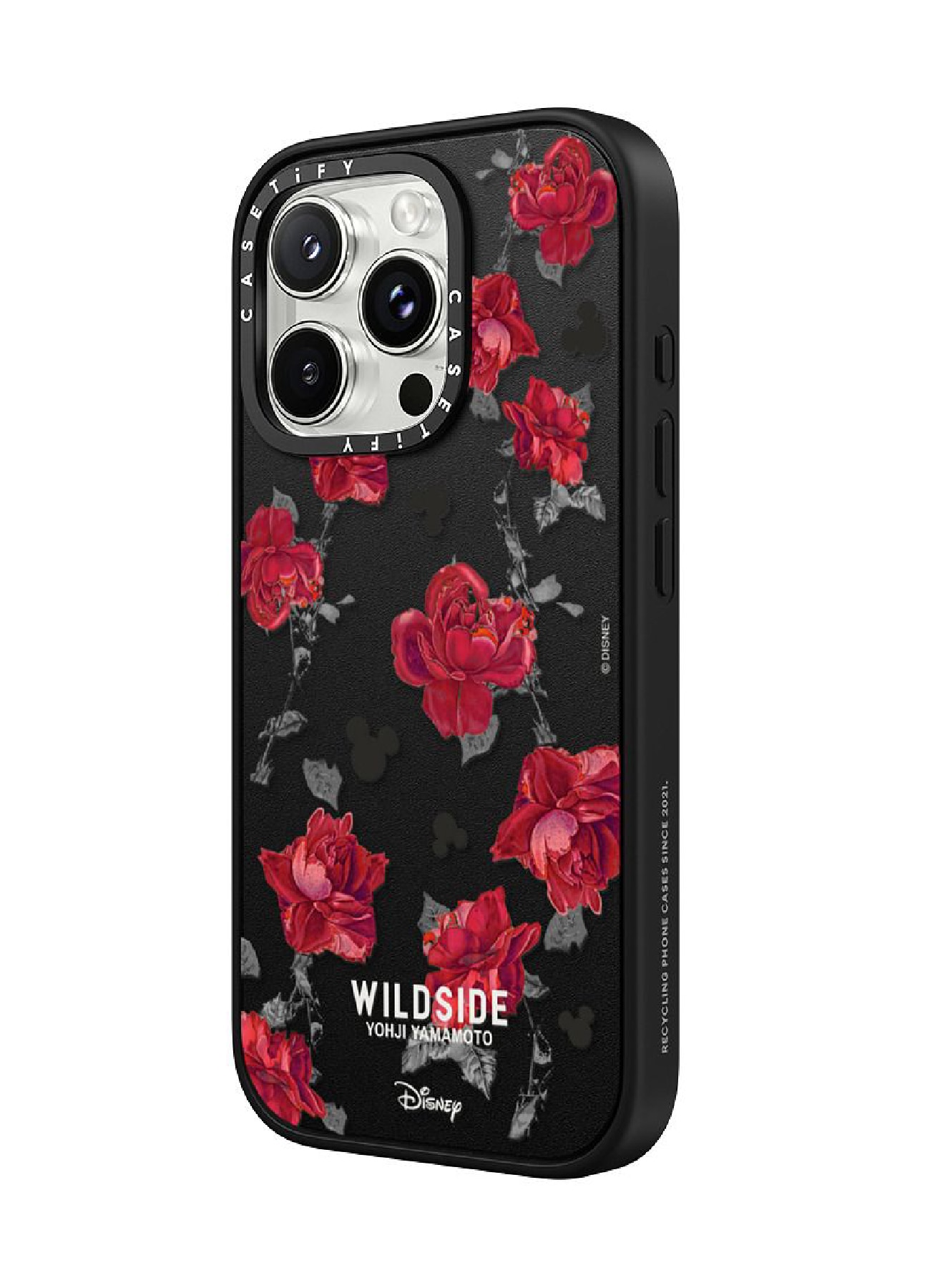 [10 Apr 17:00 JST release] WILDSIDE｜CASETiFY：Disney Special Edition Mickey Mouse & Rose Pattern Case (MagSafe Impact)_2
