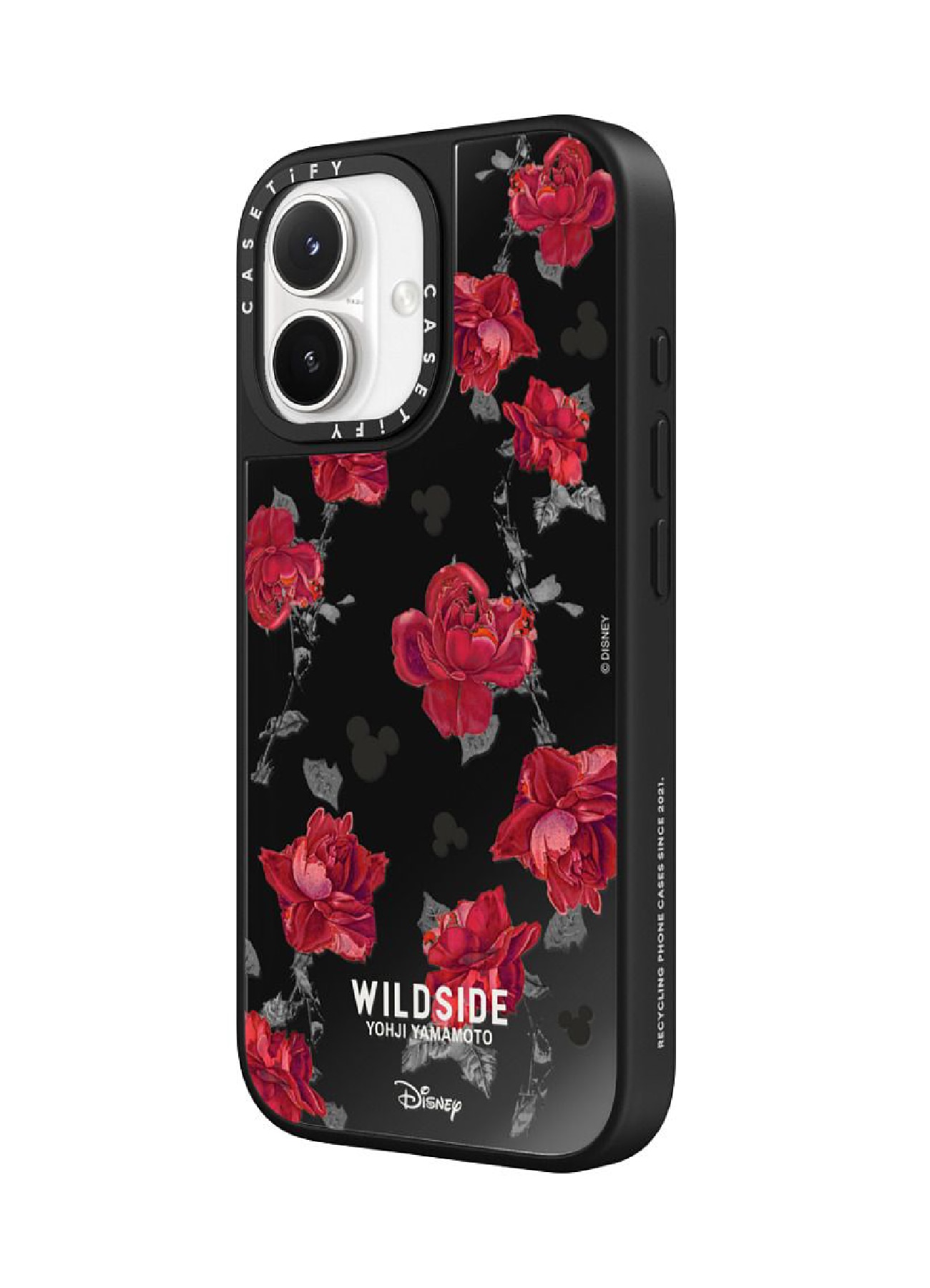 WILDSIDE｜CASETiFY：Disney Special Edition Mickey Mouse & Rose Pattern iPhone Case (MagSafe Mirror)_2