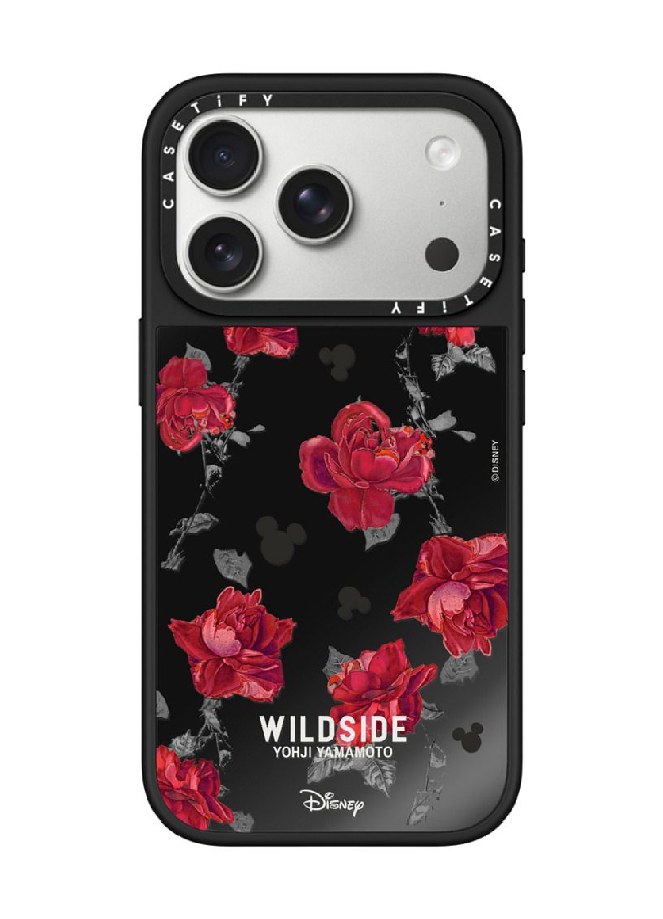 WILDSIDE｜CASETiFY：Disney Special Edition Mickey Mouse & Rose Pattern iPhone Case (MagSafe Mirror)_1
