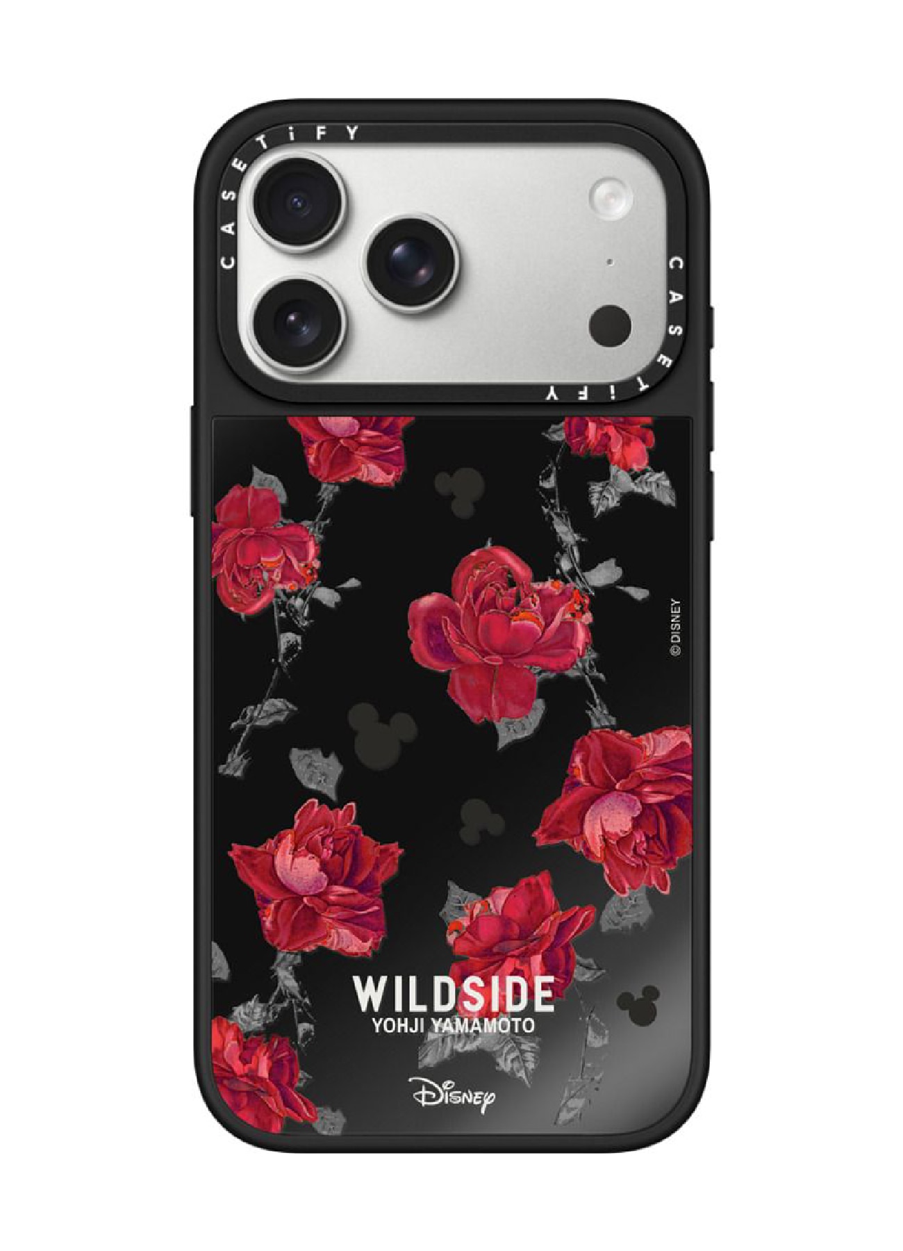 WILDSIDE｜CASETiFY：Disney Special Edition Mickey Mouse & Rose Pattern iPhone Case (MagSafe Mirror)_1