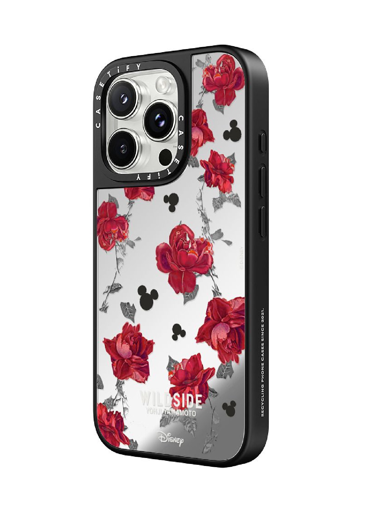 [10 Apr 17:00 JST release] WILDSIDE｜CASETiFY：Disney Special Edition Mickey Mouse & Rose Pattern Case (MagSafe Mirror)_2