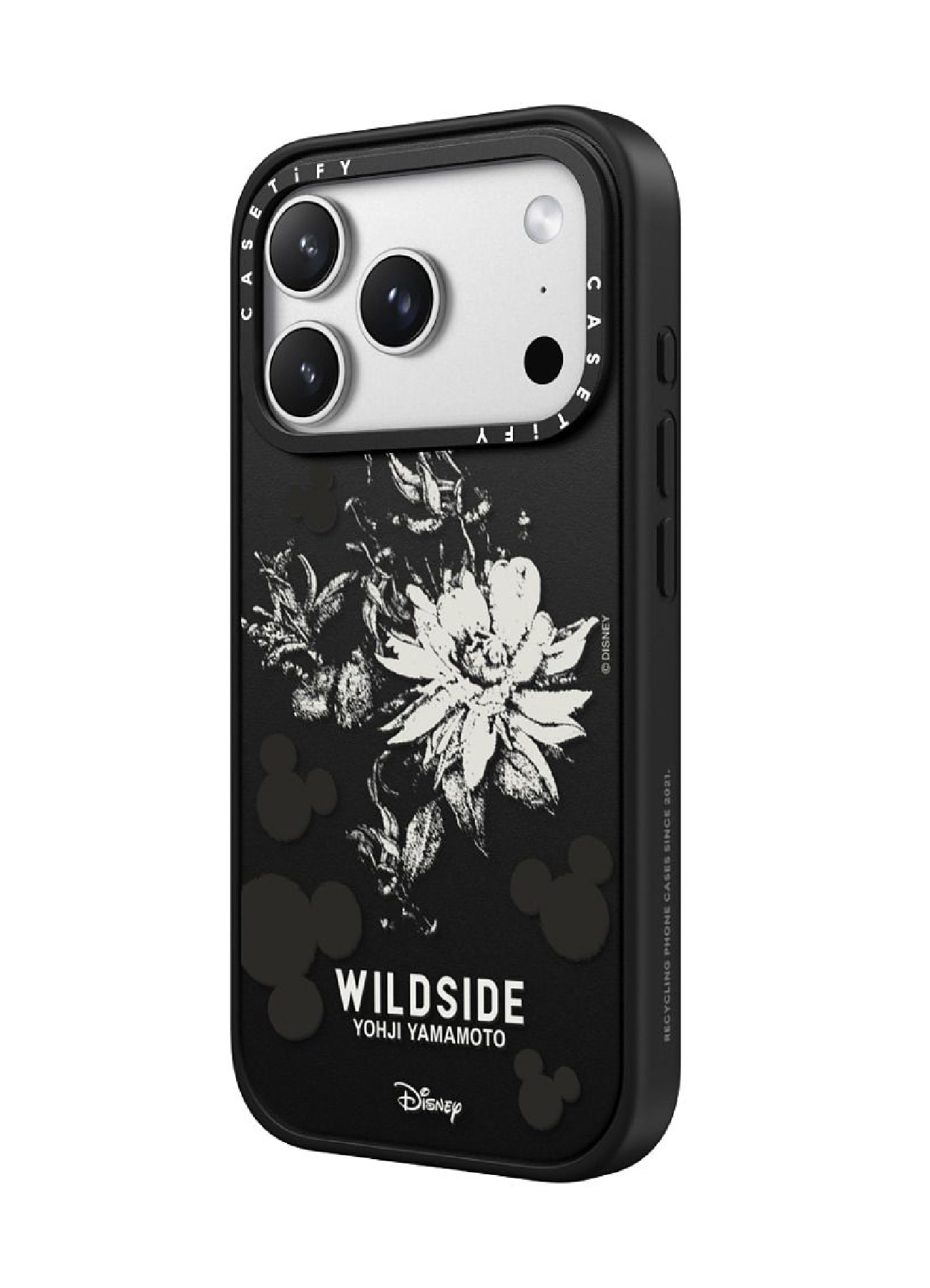 WILDSIDE｜CASETiFY：Disney Special Edition Mickey Mouse & Gothic Flower iPhone Case (MagSafe Impact)_2