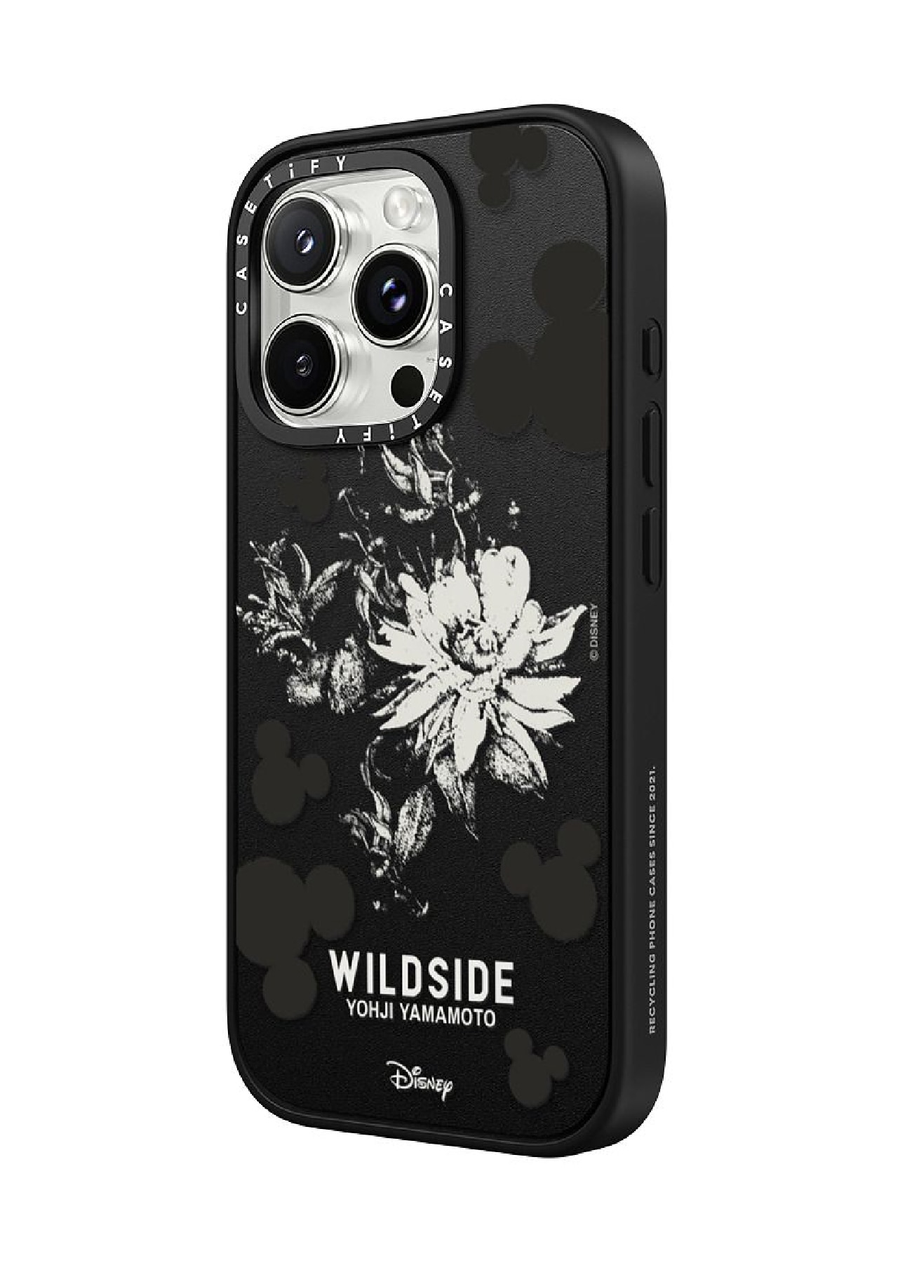 [10 Apr 17:00 JST release] WILDSIDE｜CASETiFY：Disney Special Edition Mickey Mouse & Gothic Flower Case (MagSafe Impact)_2