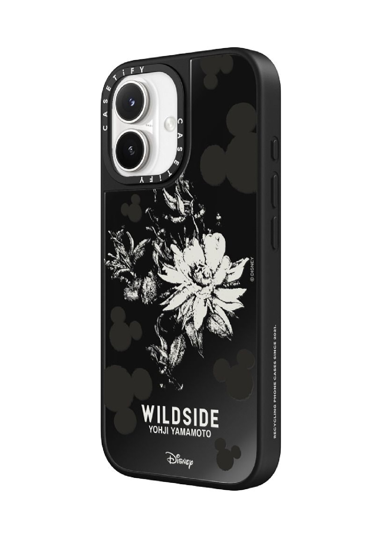WILDSIDE｜CASETiFY：Disney Special Edition Mickey Mouse & Gothic Flower iPhone Case (MagSafe Mirror)_2