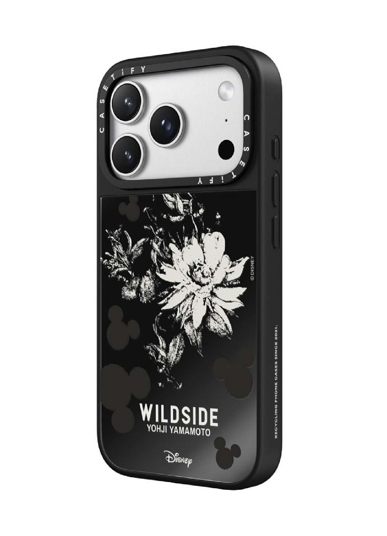 WILDSIDE｜CASETiFY：Disney Special Edition Mickey Mouse & Gothic Flower iPhone Case (MagSafe Mirror)_2