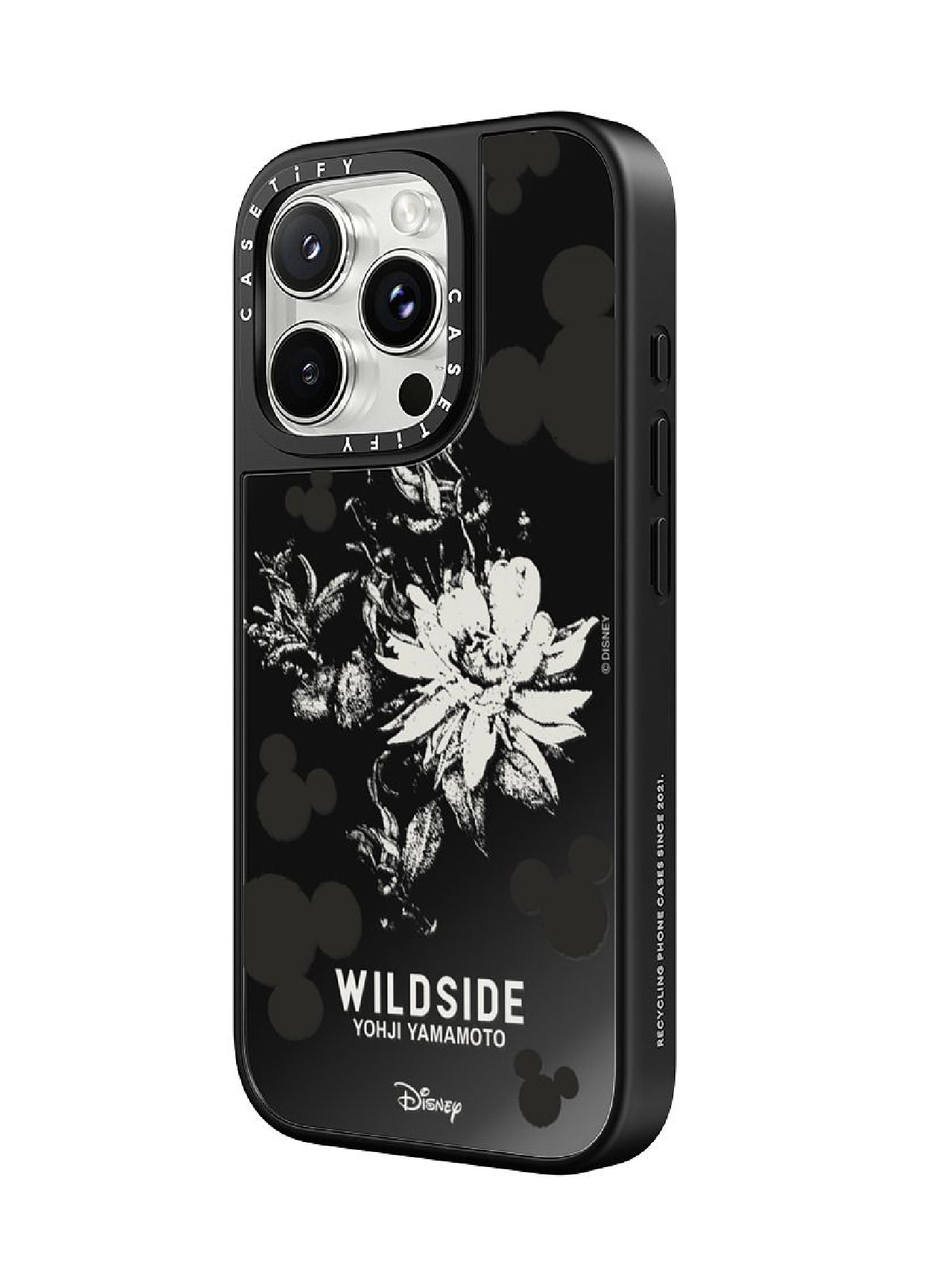 WILDSIDE｜CASETiFY：Disney Special Edition Mickey Mouse & Gothic Flower iPhone Case (MagSafe Mirror)_2