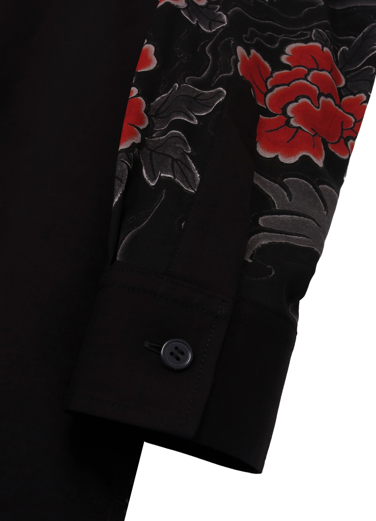 [25 Mar 12:00 JST release]WILDSIDE x RYU GA GOTOKU STUDIO Rayon Shirt(Flower Skull)_4