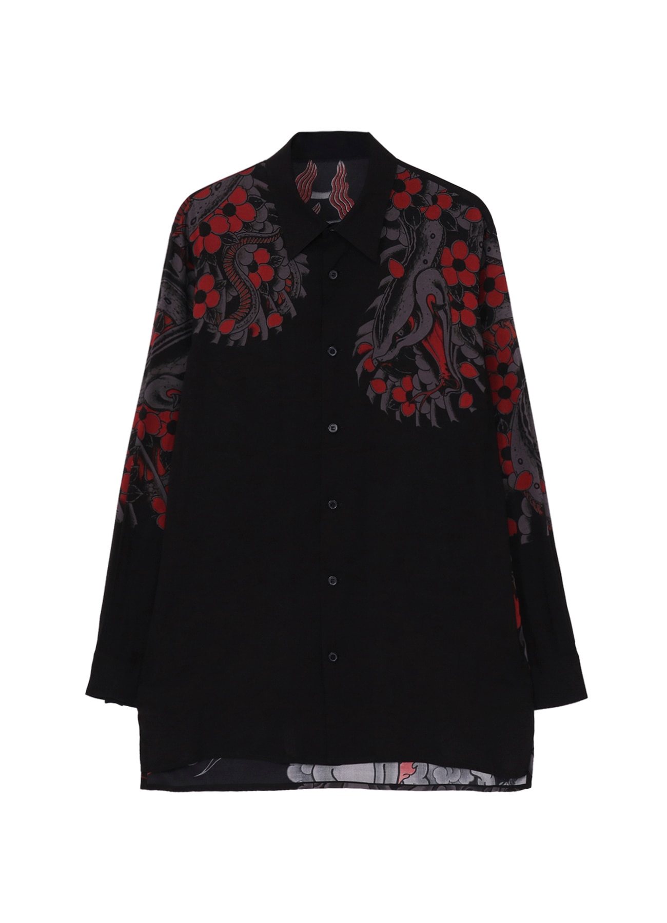 [25 Mar 12:00 JST release]WILDSIDE x RYU GA GOTOKU STUDIO Rayon Shirt(Serpent Deity)_1