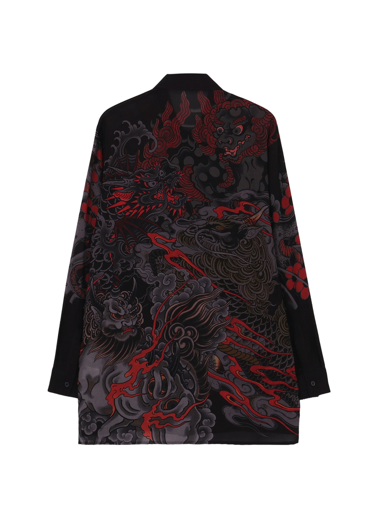 [25 Mar 12:00 JST release]WILDSIDE x RYU GA GOTOKU STUDIO Rayon Shirt(Serpent Deity)_2