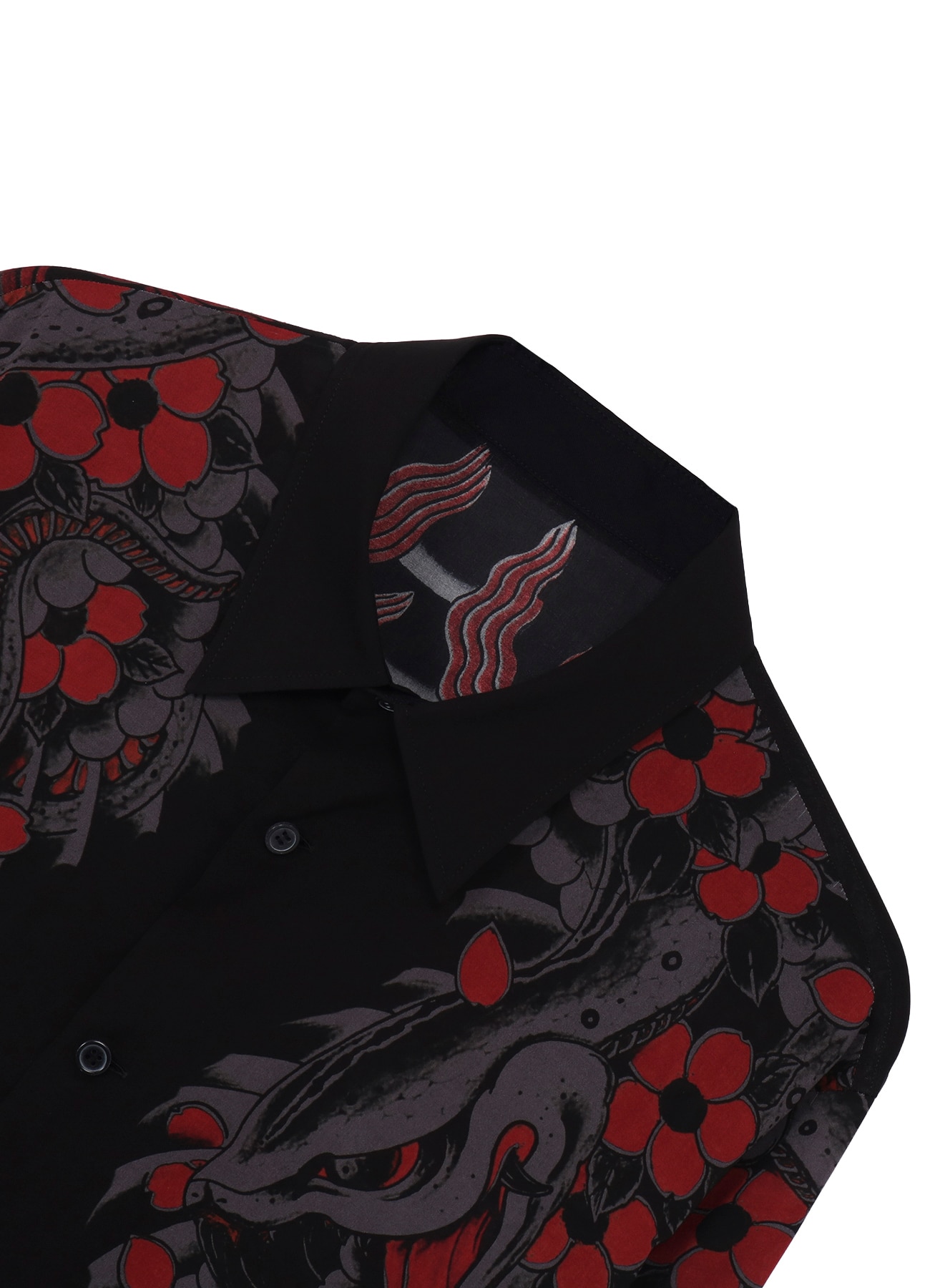 [25 Mar 12:00 JST release]WILDSIDE x RYU GA GOTOKU STUDIO Rayon Shirt(Serpent Deity)_3