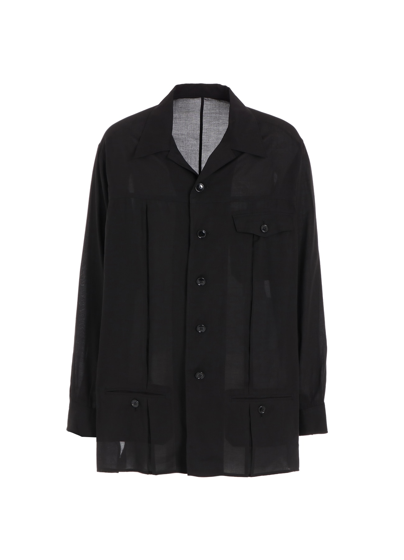 [20 Sep 12:00 JST release]WILDSIDE × Kie Einzelganger Open Collar Pocket Shirt