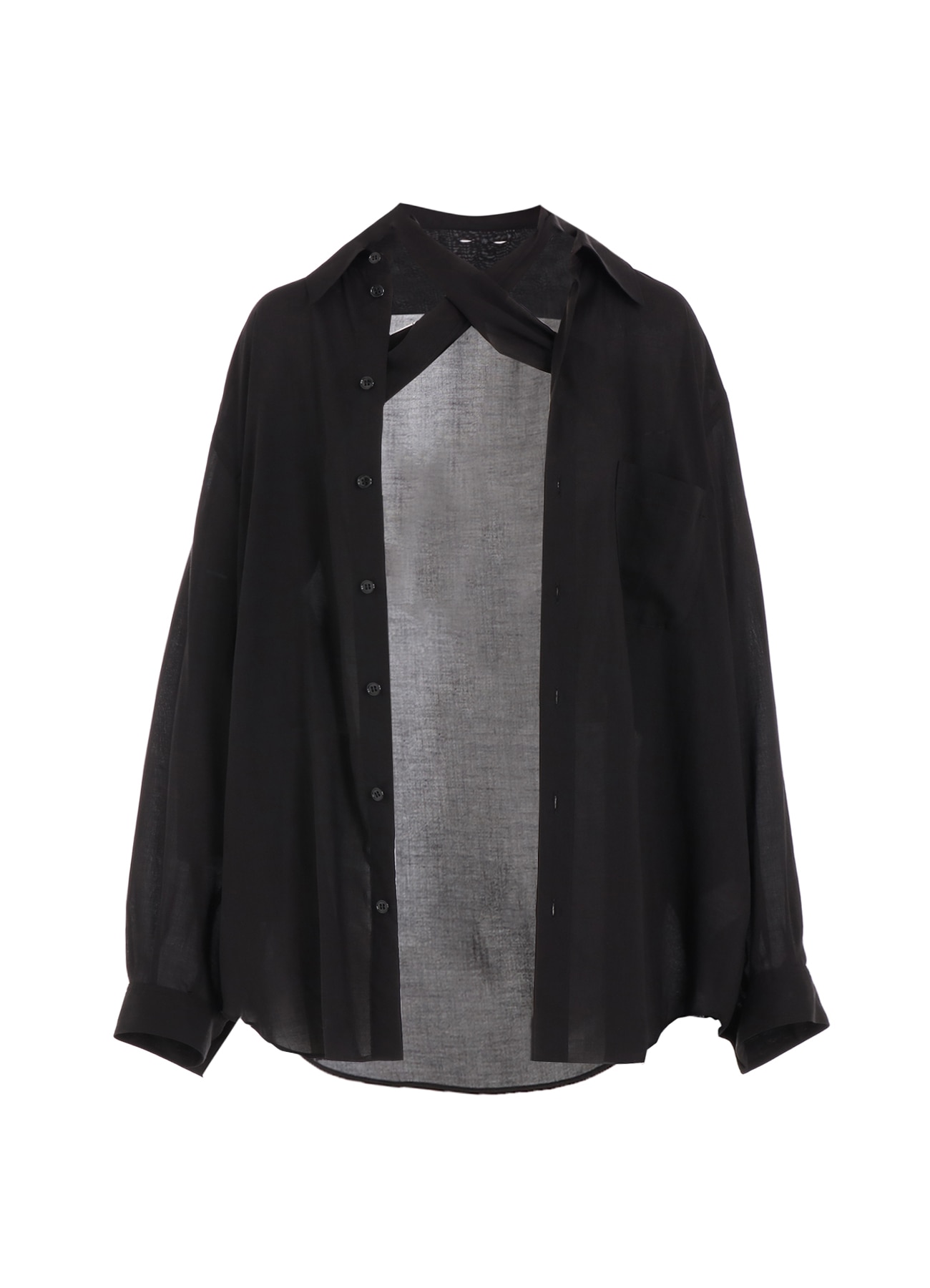 WILDSIDE × Kie Einzelganger Strap-Detail Long Sleeve Shirt_12