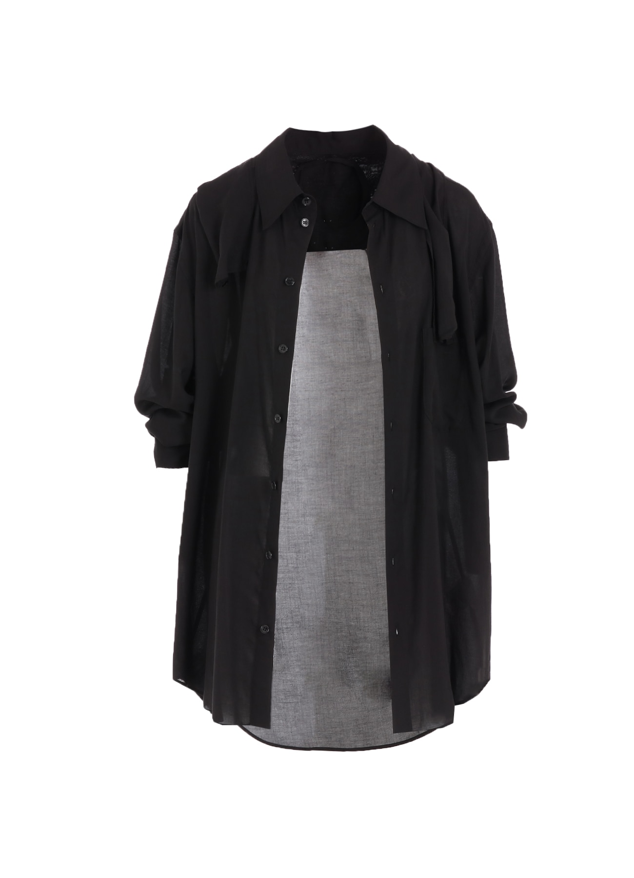 WILDSIDE × Kie Einzelganger Strap-Detail Long Sleeve Shirt_13