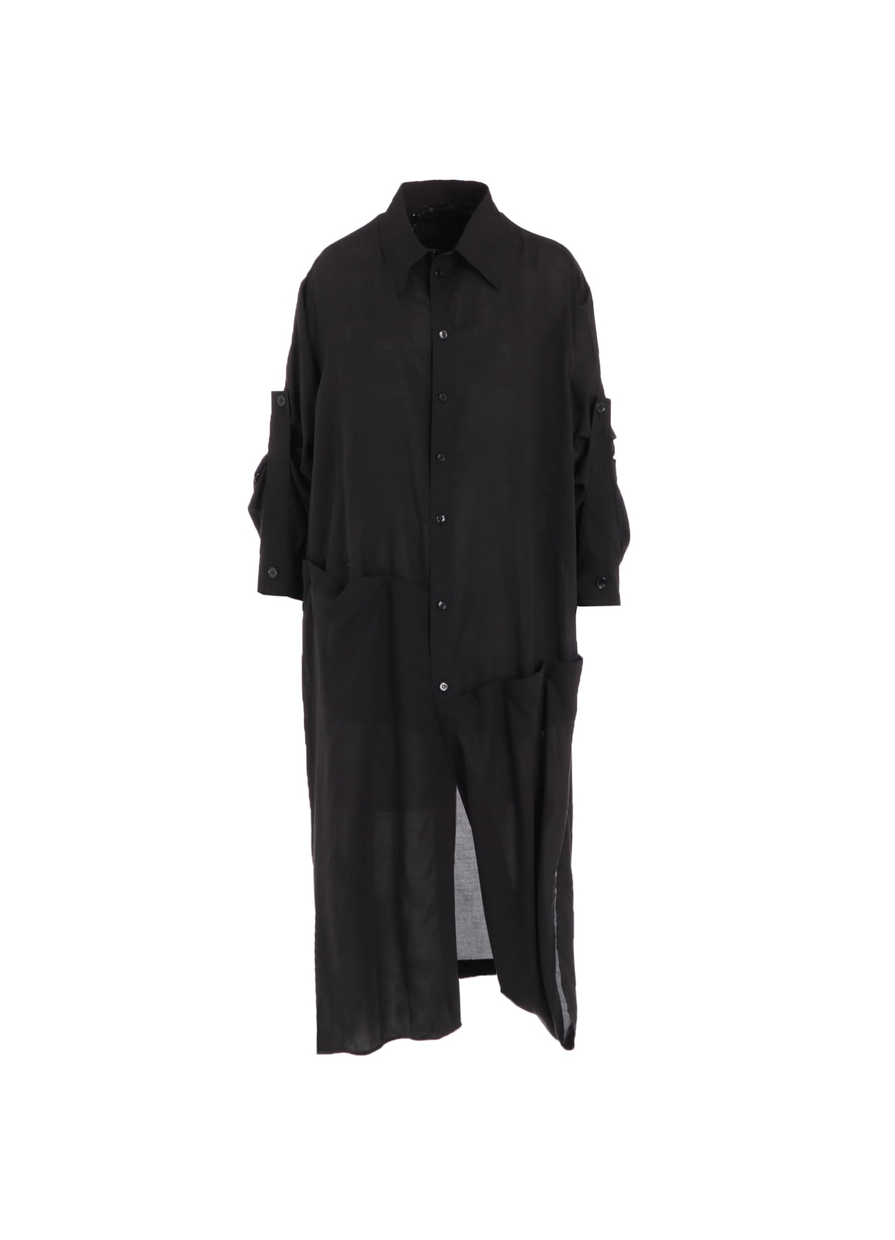 WILDSIDE × Kie Einzelganger Strap-Detail Shirt Dress_8