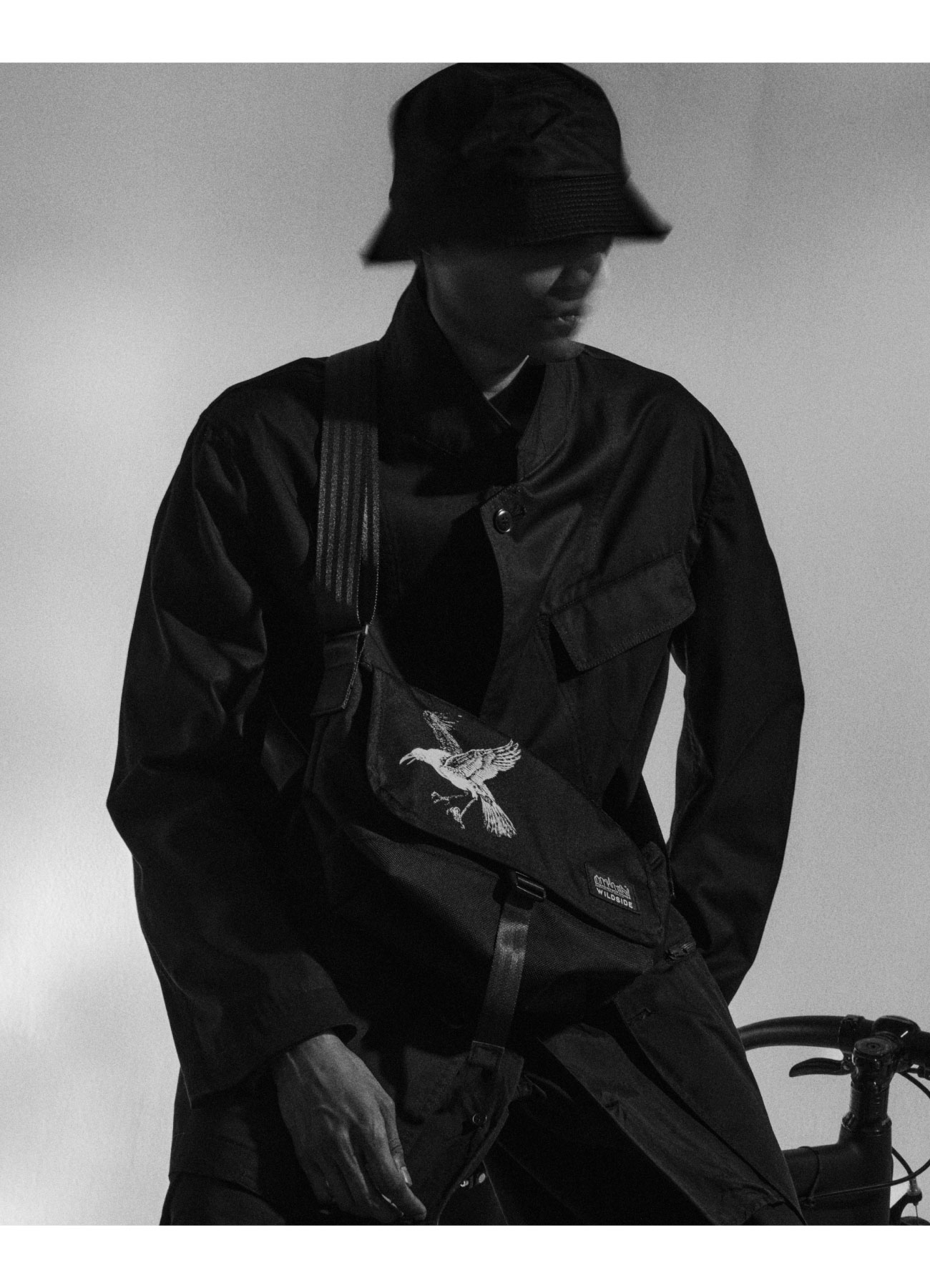 [24 Jan 12:00 JST release]WILDSIDE × Manhattan Portage BLACK LABEL STANDARD MESSENGER BAG(XS)_2