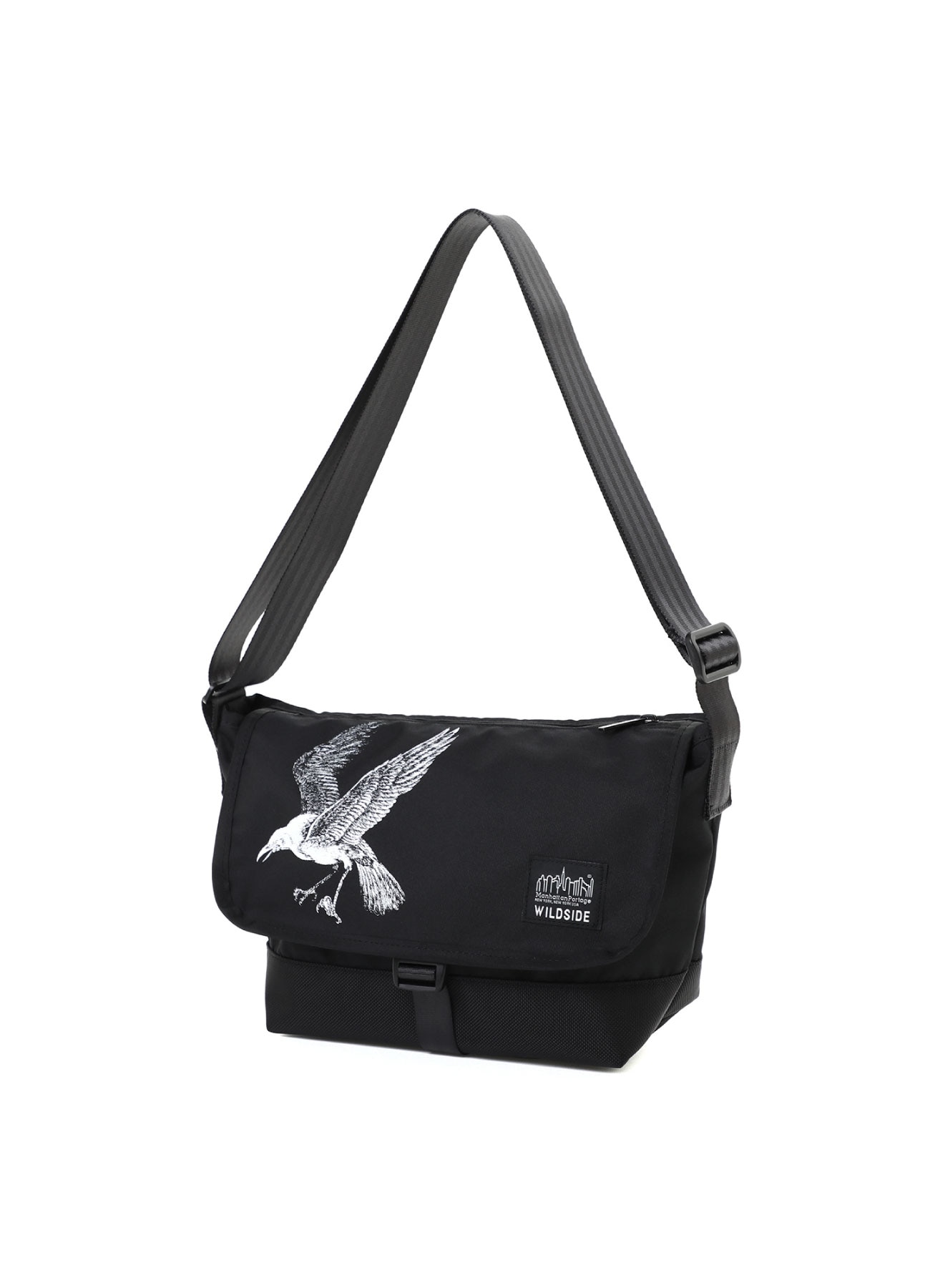 [24 Jan 12:00 JST release]WILDSIDE × Manhattan Portage BLACK LABEL STANDARD MESSENGER BAG(XS)_5