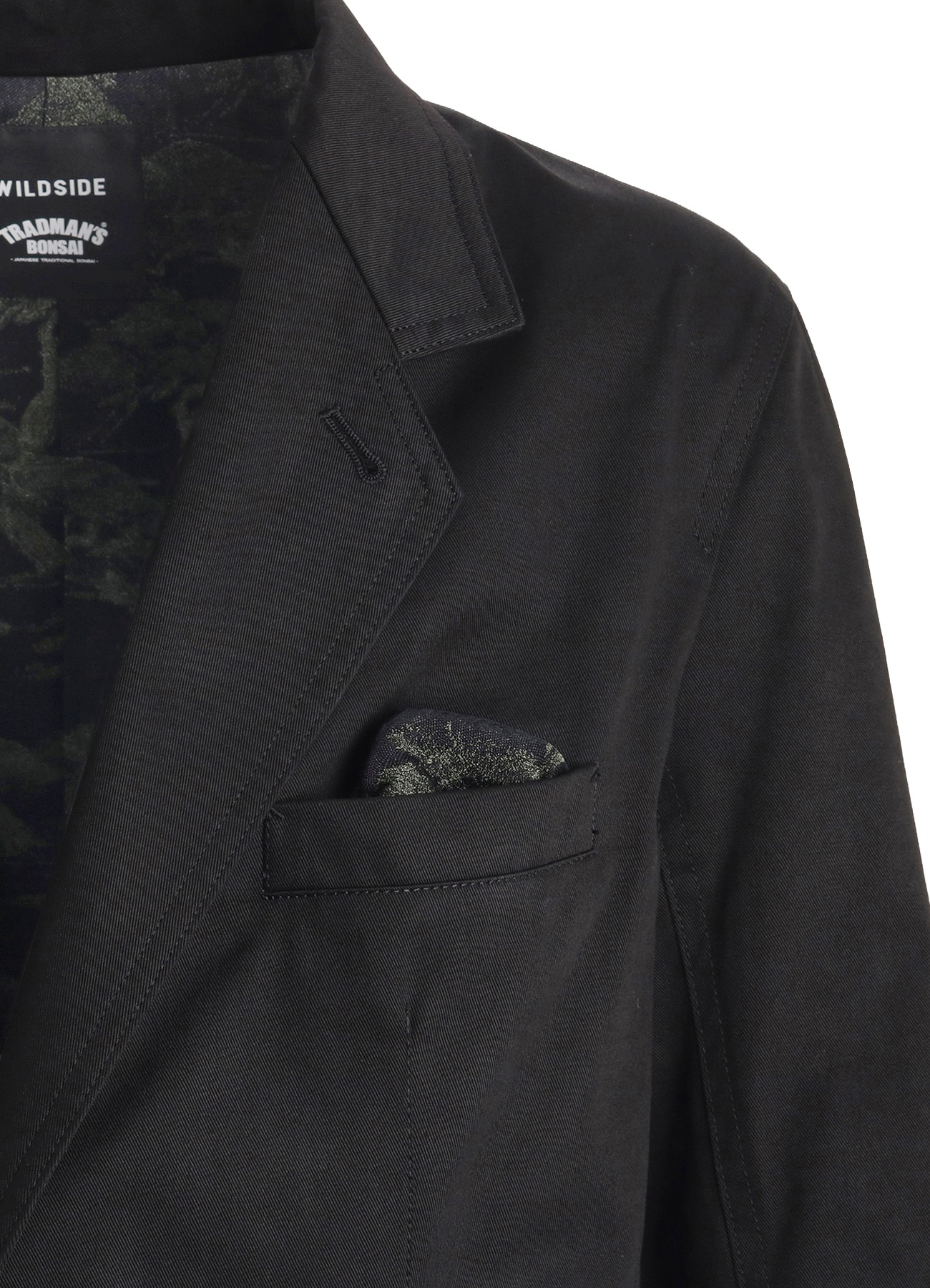 [6 Mar 12:00 JST release]WILDSIDE × Tradman's BONSAI Cotton Chino 2B Tailored Collar Jacket_14