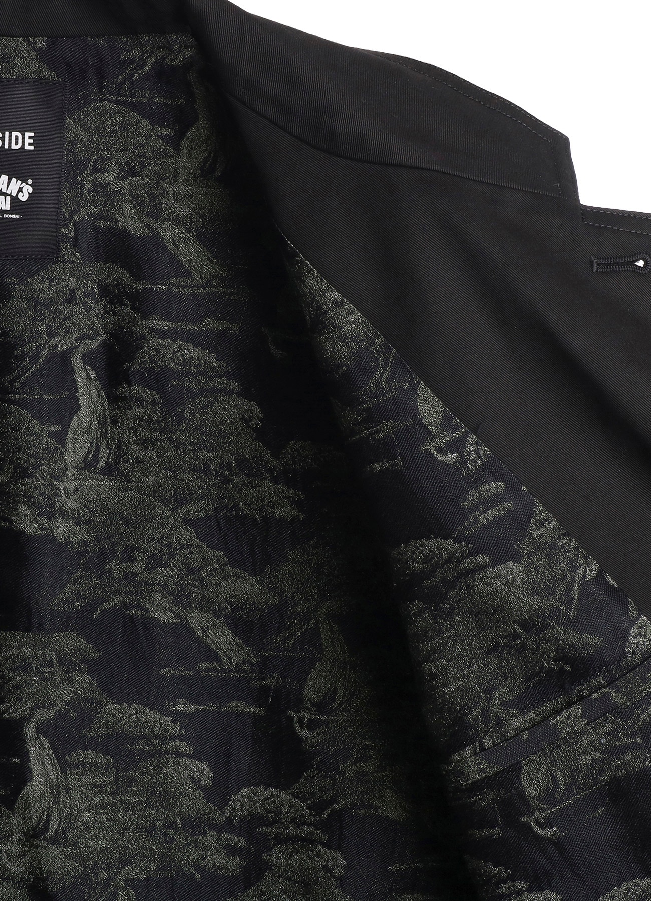 [6 Mar 12:00 JST release]WILDSIDE × Tradman's BONSAI Cotton Chino 2B Tailored Collar Jacket_17