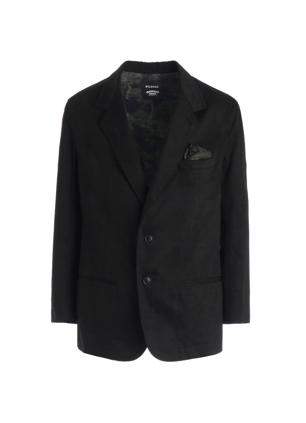 [6 Mar 12:00 JST release]WILDSIDE × Tradman's BONSAI Cotton Chino 2B Tailored Collar Jacket_2