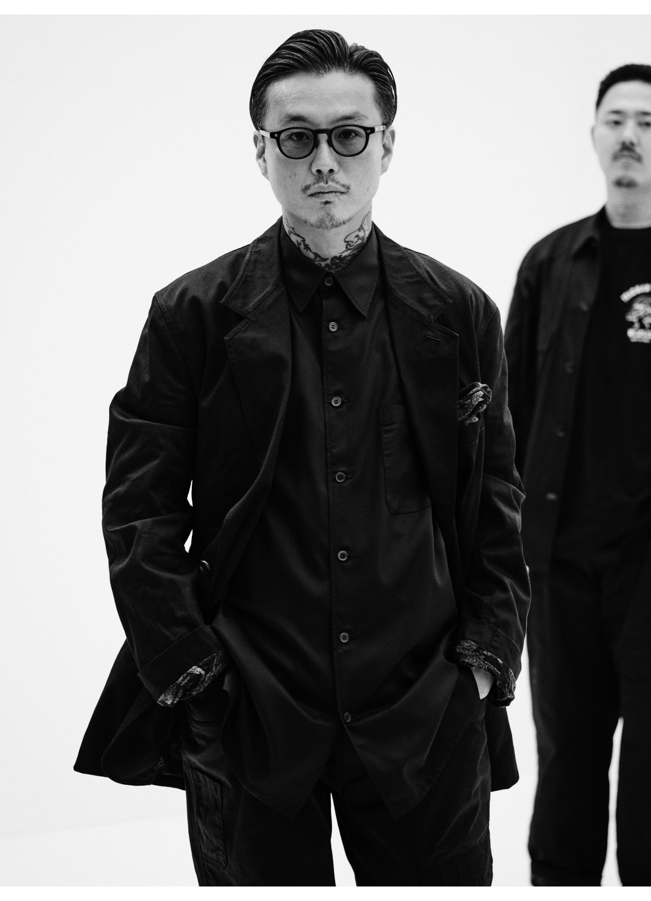 [6 Mar 12:00 JST release]WILDSIDE × Tradman's BONSAI Cotton Chino 2B Tailored Collar Jacket_3