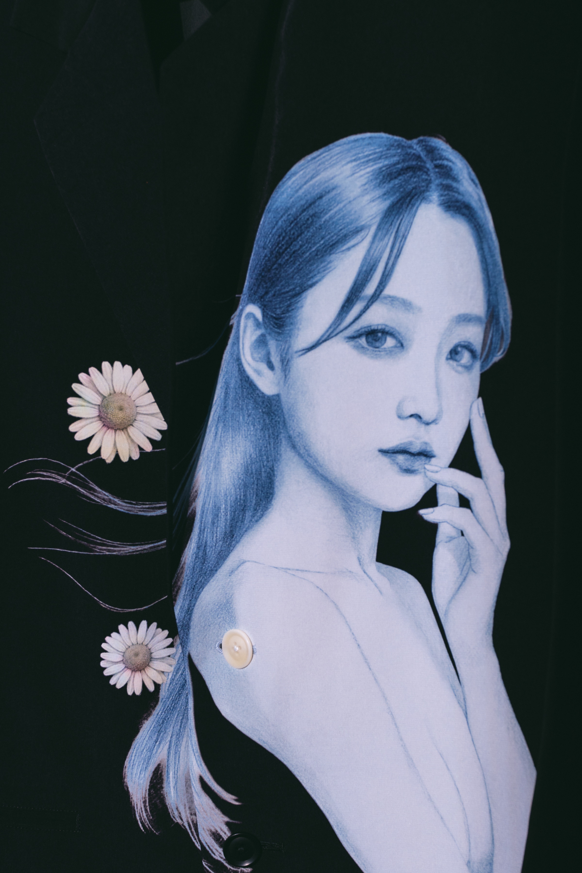 [Apr 17- Advance Release at WILDSIDE HARAJUKU | Apr 22- General Release ]WILDSIDE × Suzume Uchida Ta/Pe Crepe de Chine 2B Jacket (Spring Breeze)_5