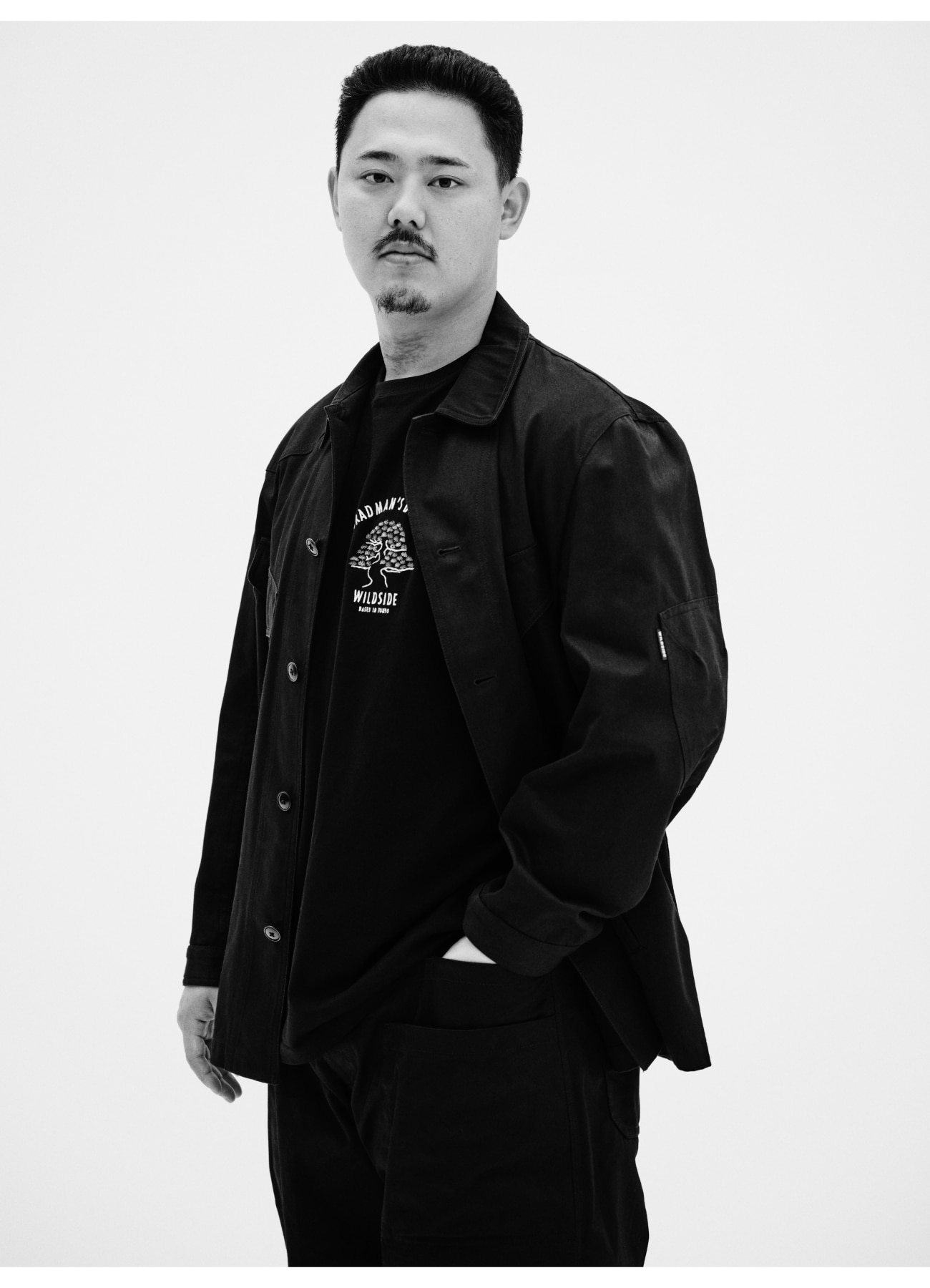 [6 Mar 12:00 JST release]WILDSIDE × Tradman's BONSAI Bonsai Embroidered T-shirt_2