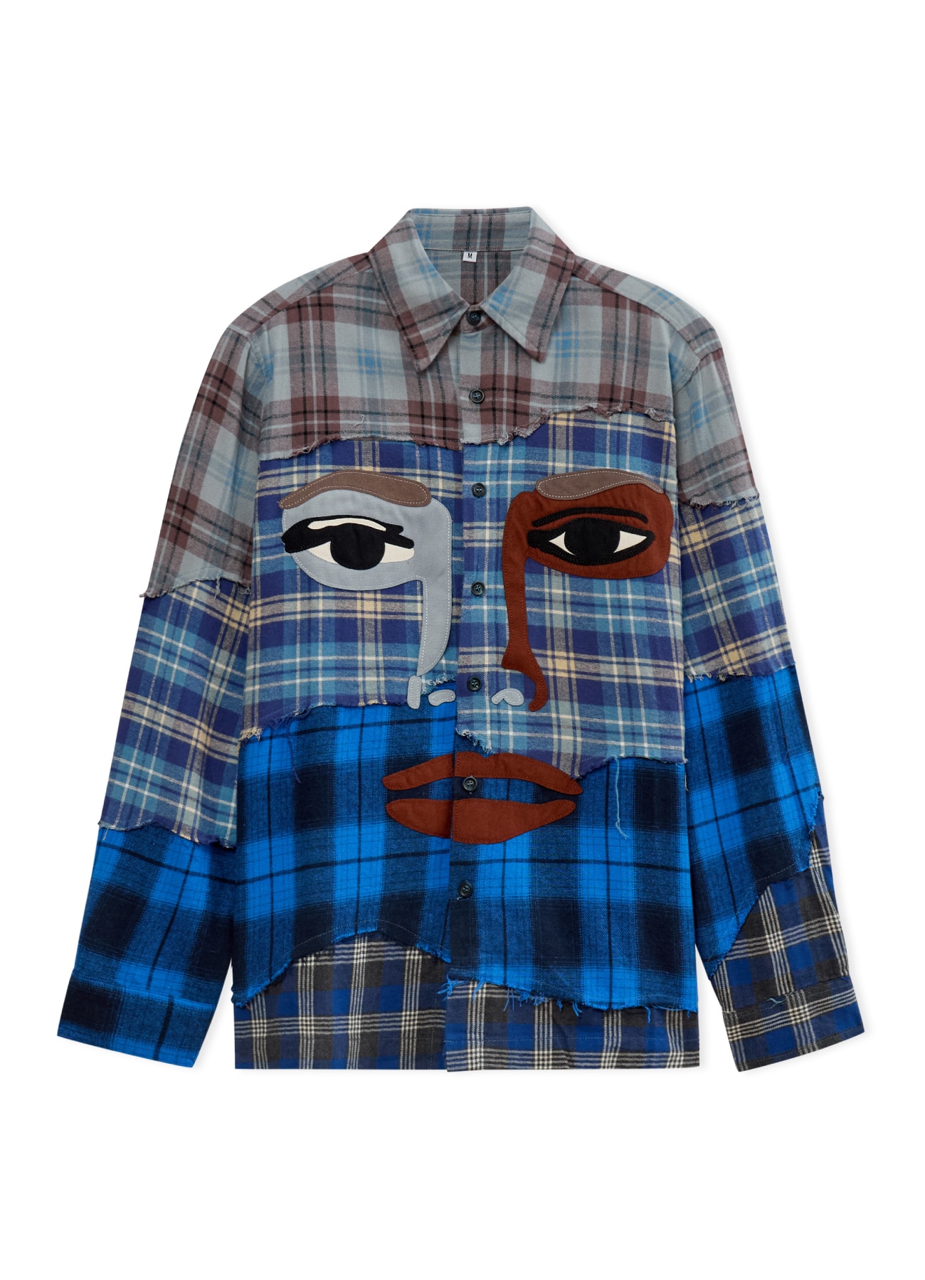[8 Nov 12:00 JST release]Face patchworked Flannel
