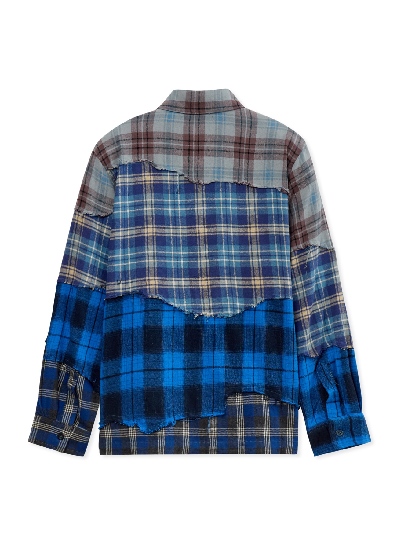 [8 Nov 12:00 JST release]Face patchworked Flannel_2