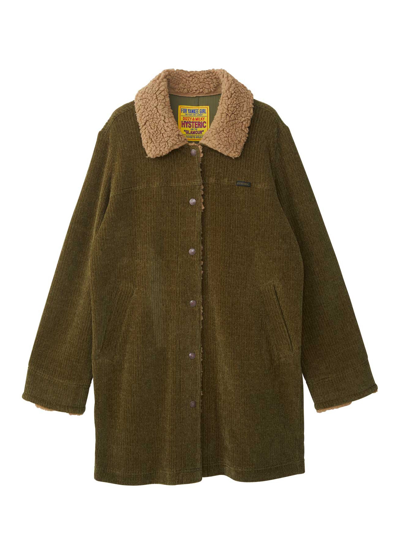 Fleece-Lined Balmacaan Coat