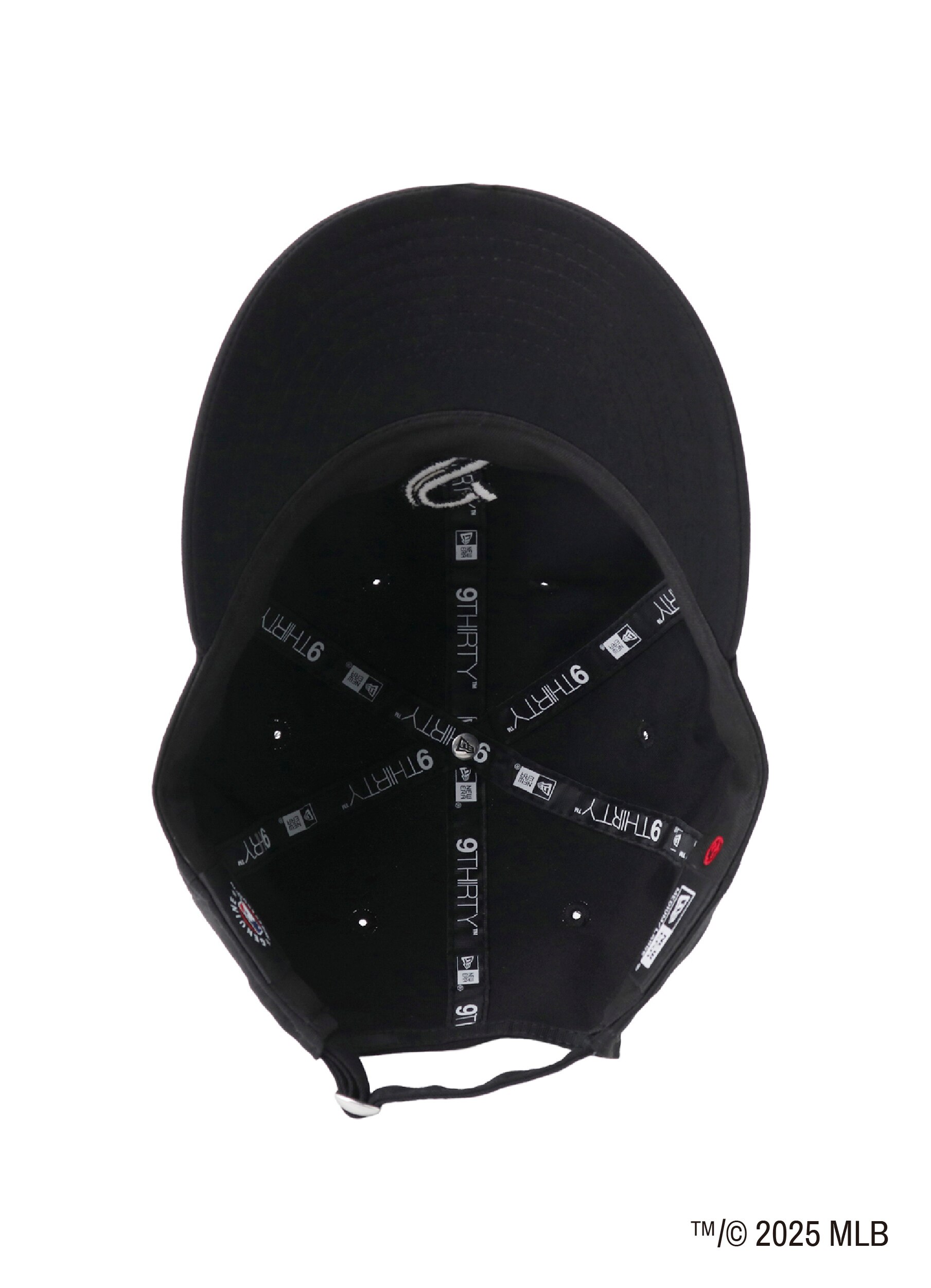 WILDSIDE×NEW ERA 9THIRTY Chicago White Sox BLACK GABARDINE CAP_9