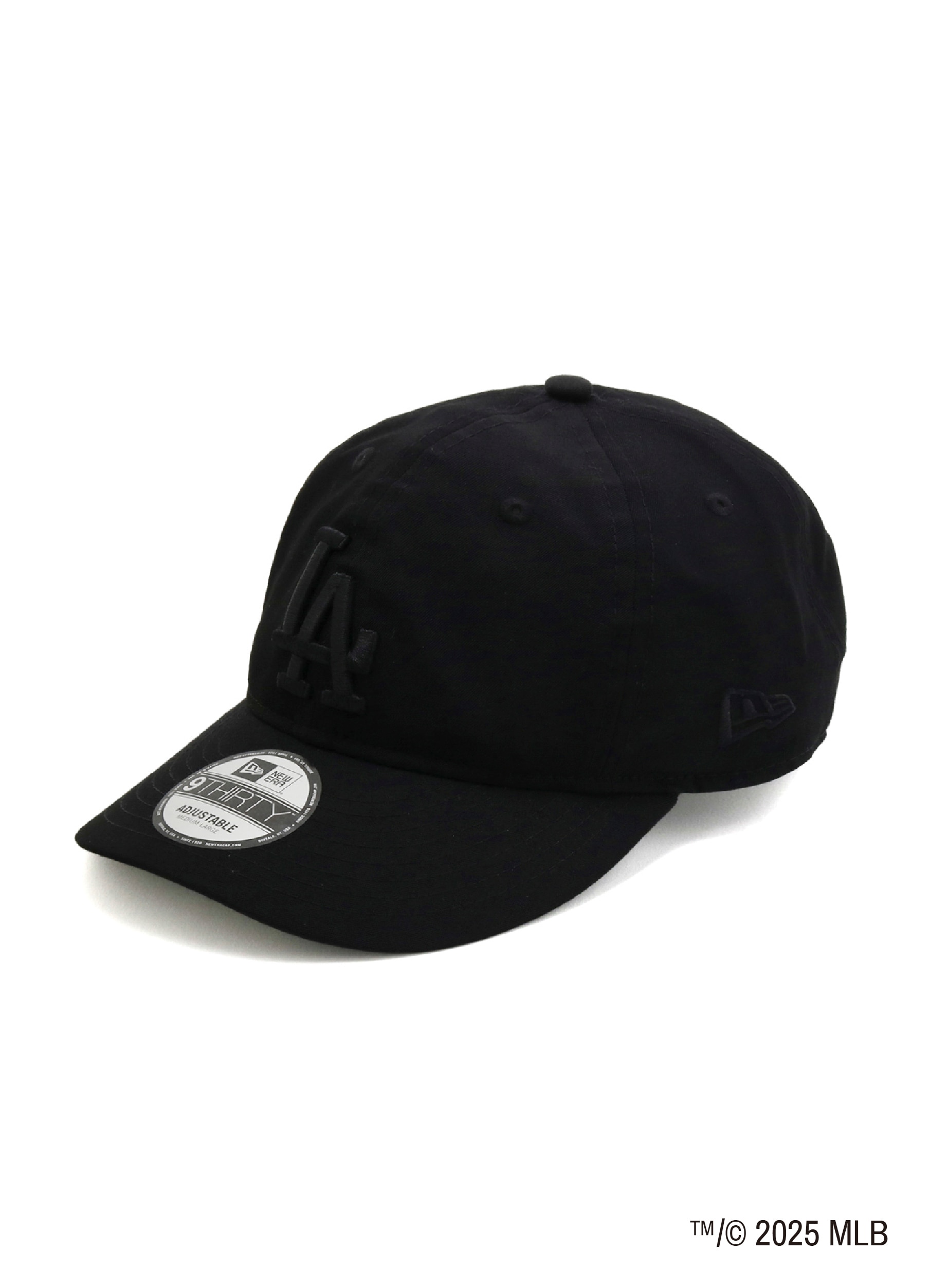 [27 Aug 12:00(JST) release] WILDSIDE×NEW ERA 9THIRTY Los Angeles Dodgers BLACK GABARDINE CAP
