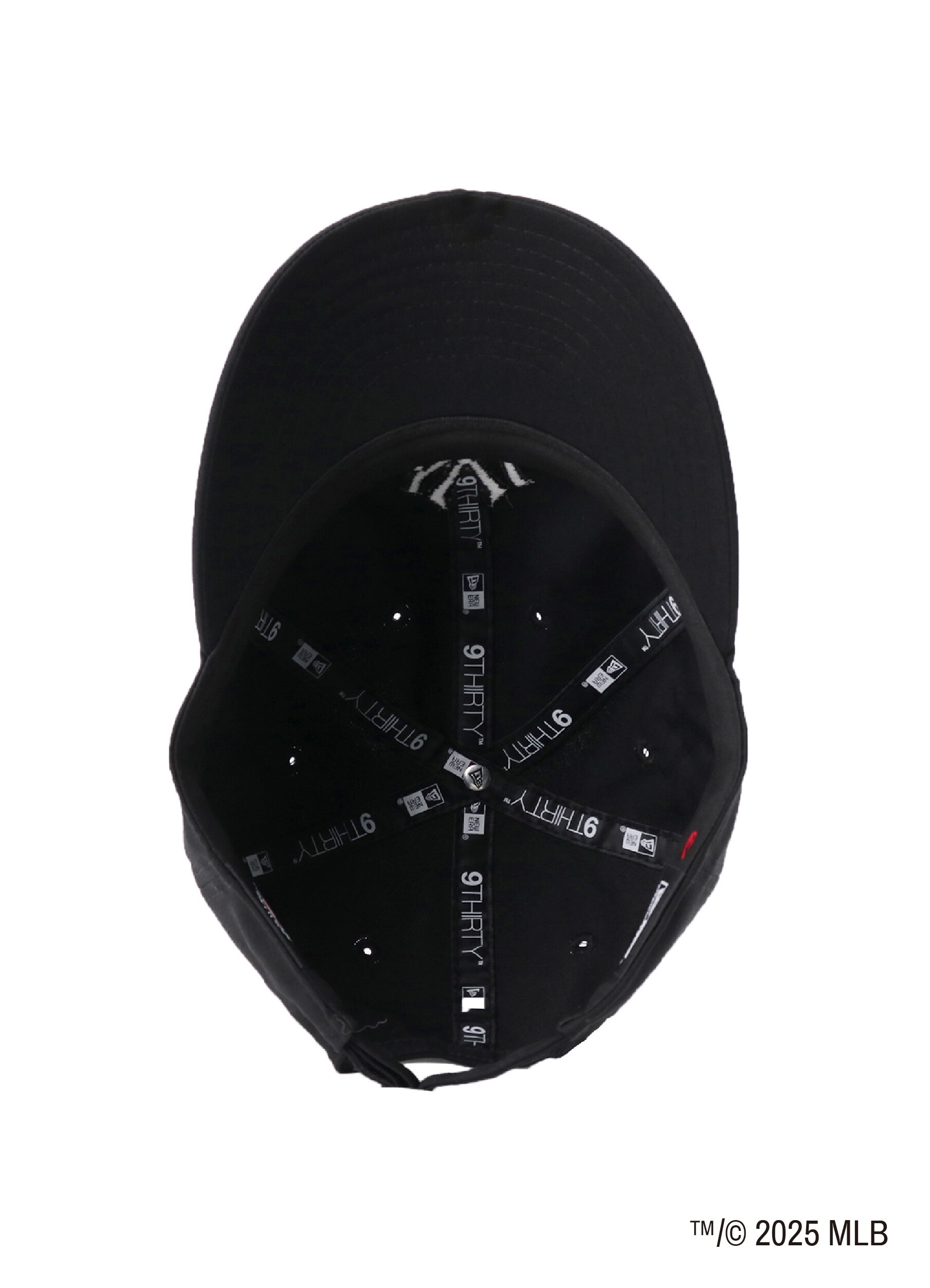 WILDSIDE×NEW ERA 9THIRTY New York Yankees BLACK GABARDINE CAP_9