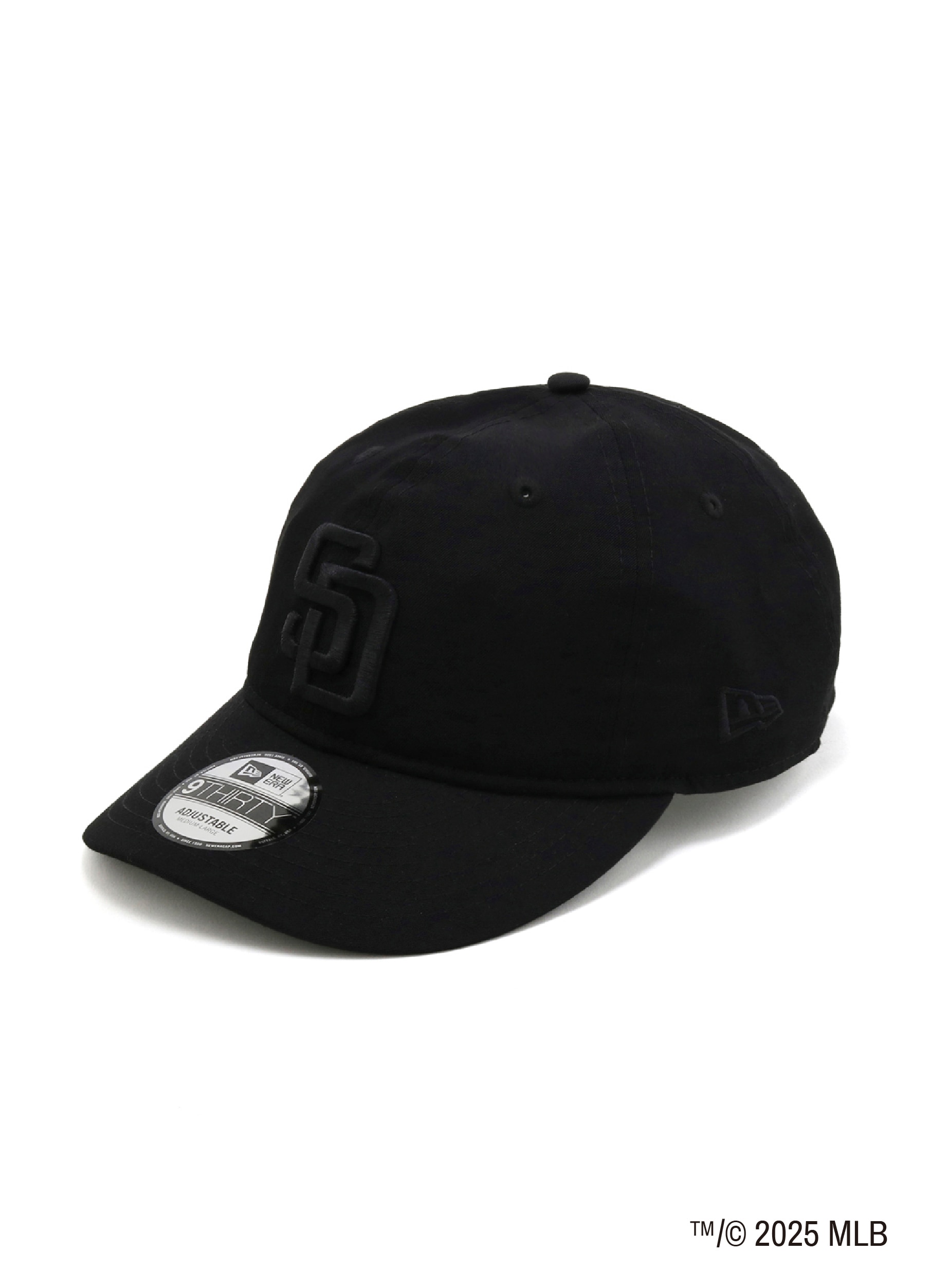 [27 Aug 12:00(JST) release] WILDSIDE×NEW ERA 9THIRTY San Diego Padres BLACK GABARDINE CAP