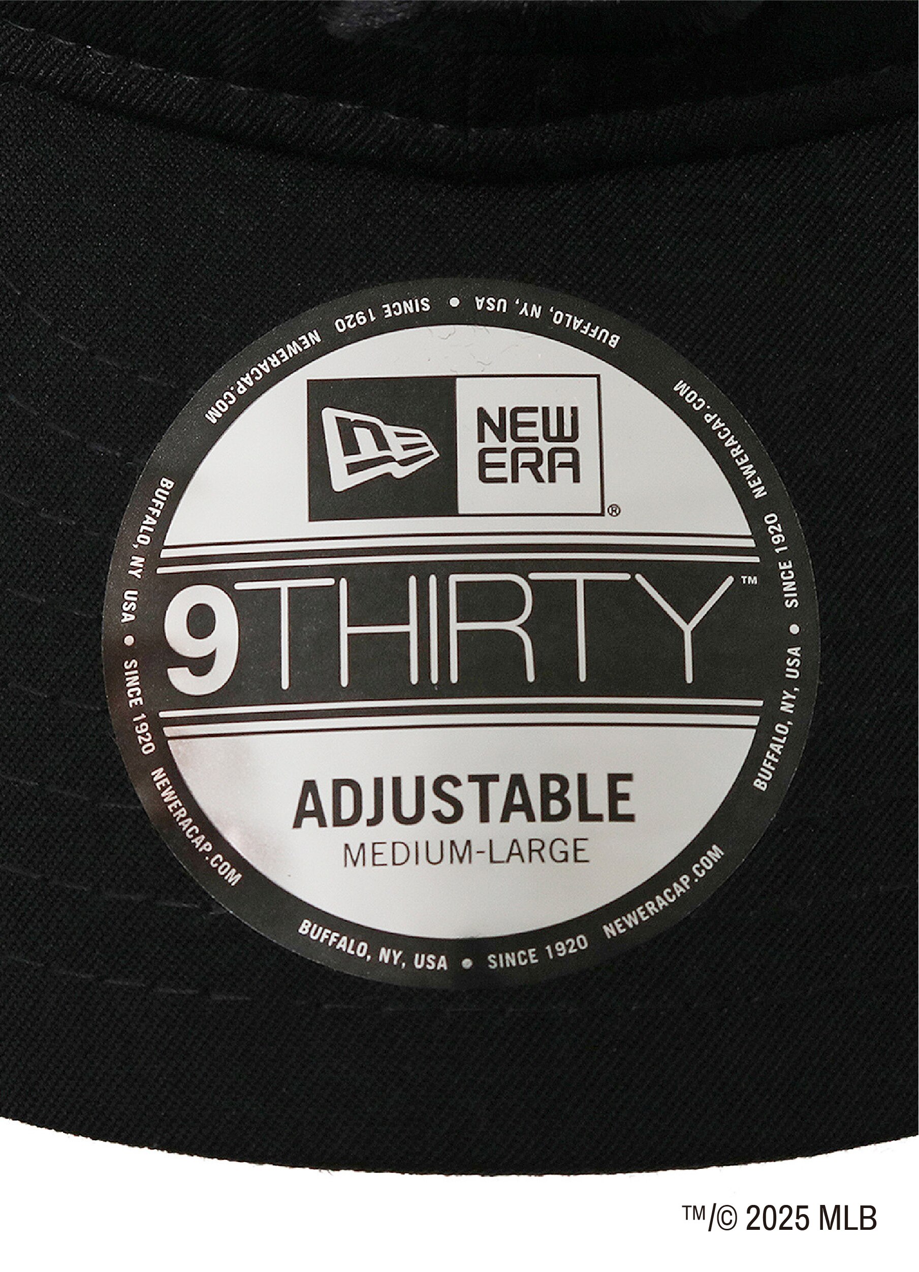 WILDSIDE×NEW ERA 9THIRTY San Diego Padres BLACK GABARDINE CAP_6